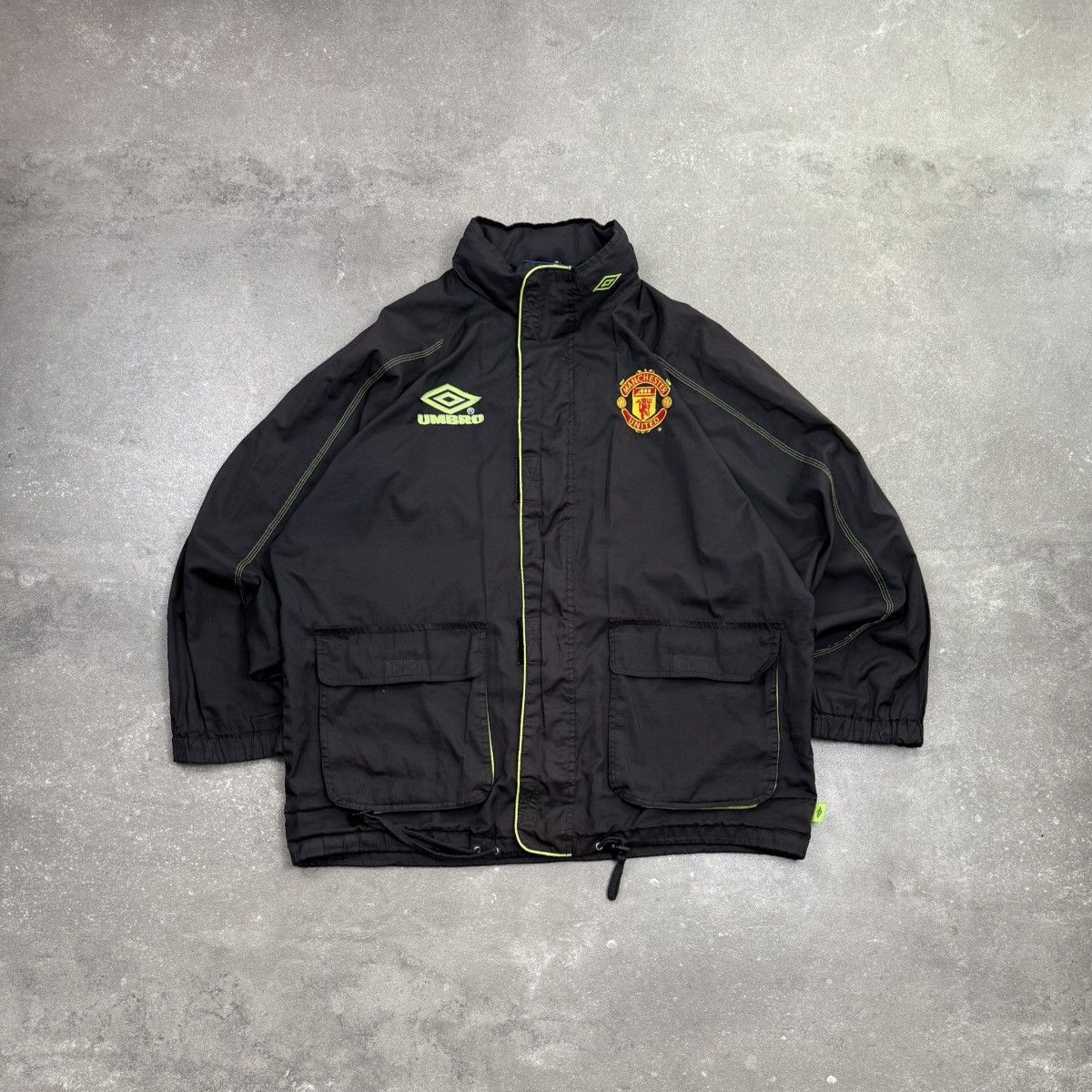 UMBRO アウター　Manchester united 1994-95 Manchester United Umbro Hooded Rain Jacket - 9/10 - (L)