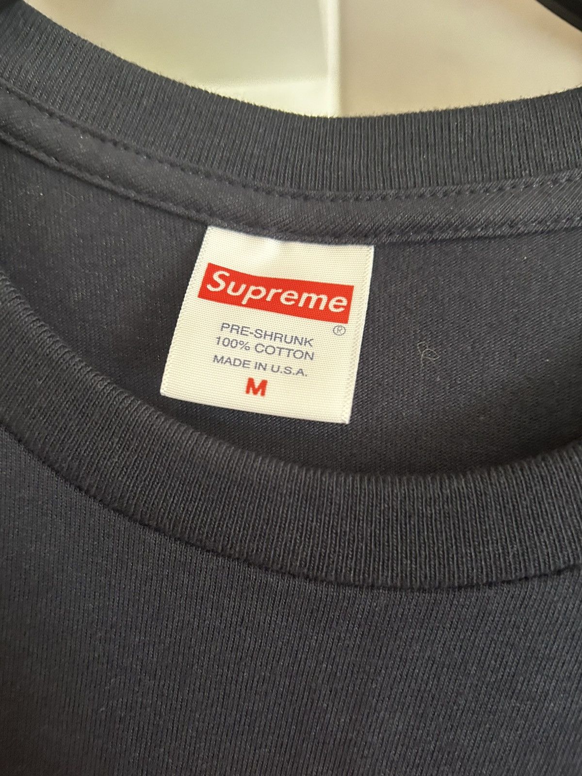 Supreme Supreme FW23 Christmas F You T Shirt Navy Size Medium Size US M / EU 48-50 / 2 - 3 Thumbnail