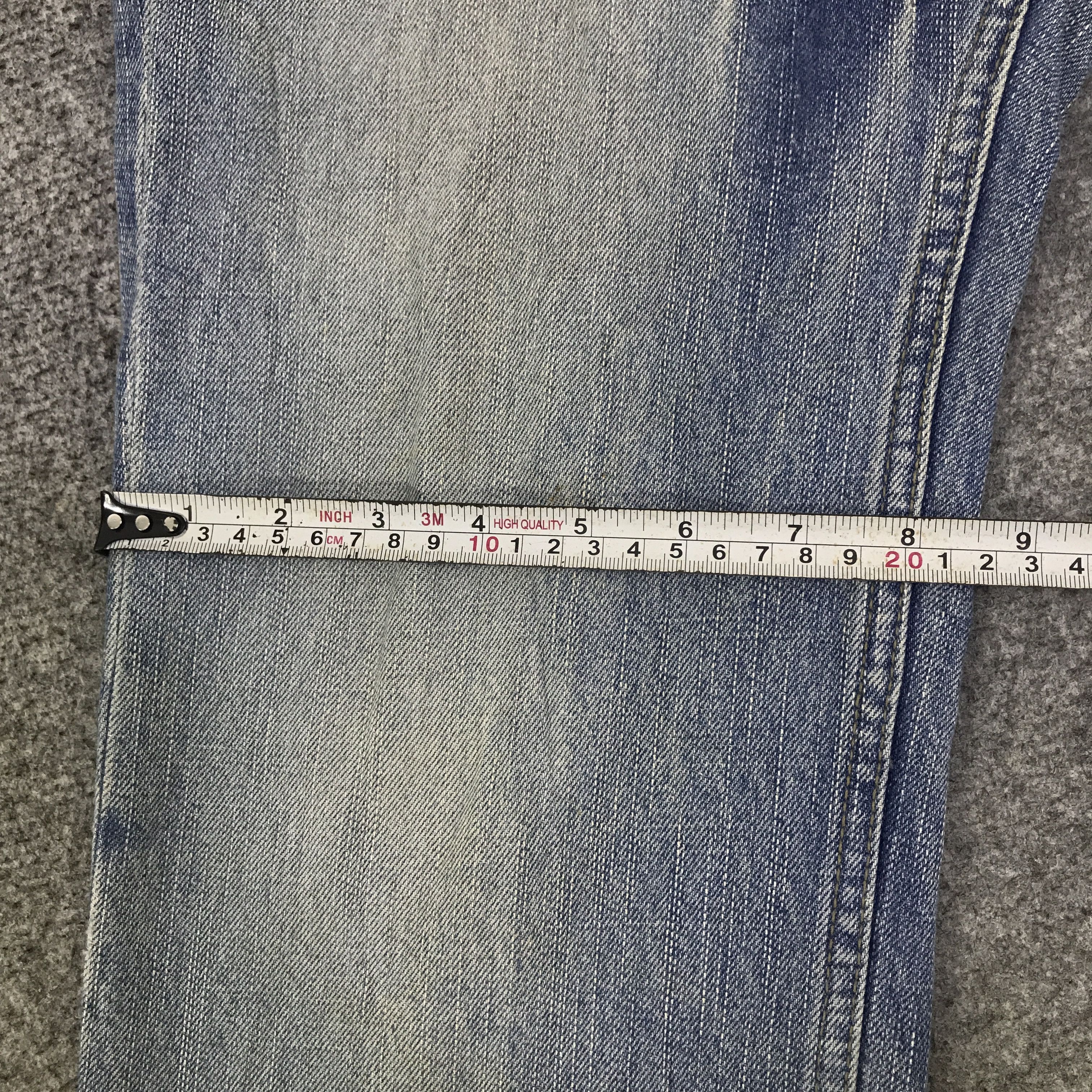 PPFM PPFM Japan Design distressed jeans Pants K130B17 Size US 32 / EU 48 - 10 Thumbnail