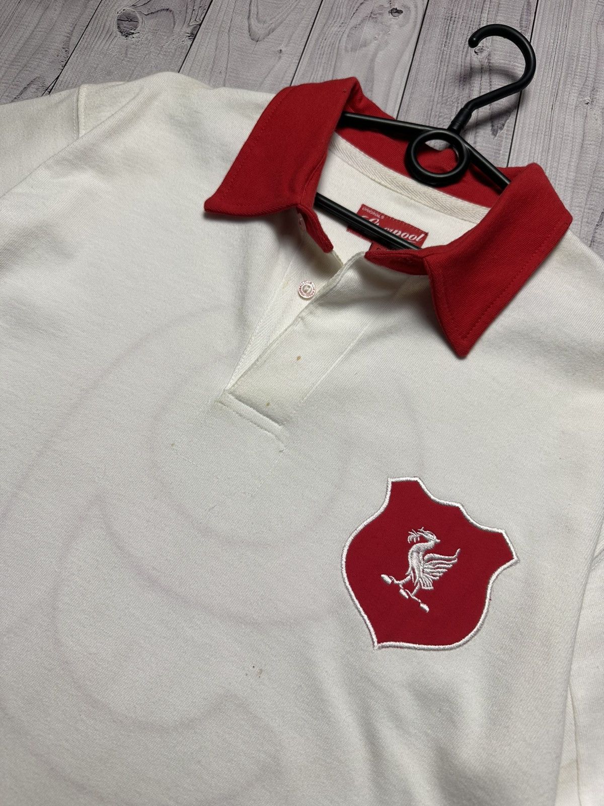 Vintage Vintage Liverpool retro jersey long sleeve logo size S/M Size US M / EU 48-50 / 2 - 4 Thumbnail