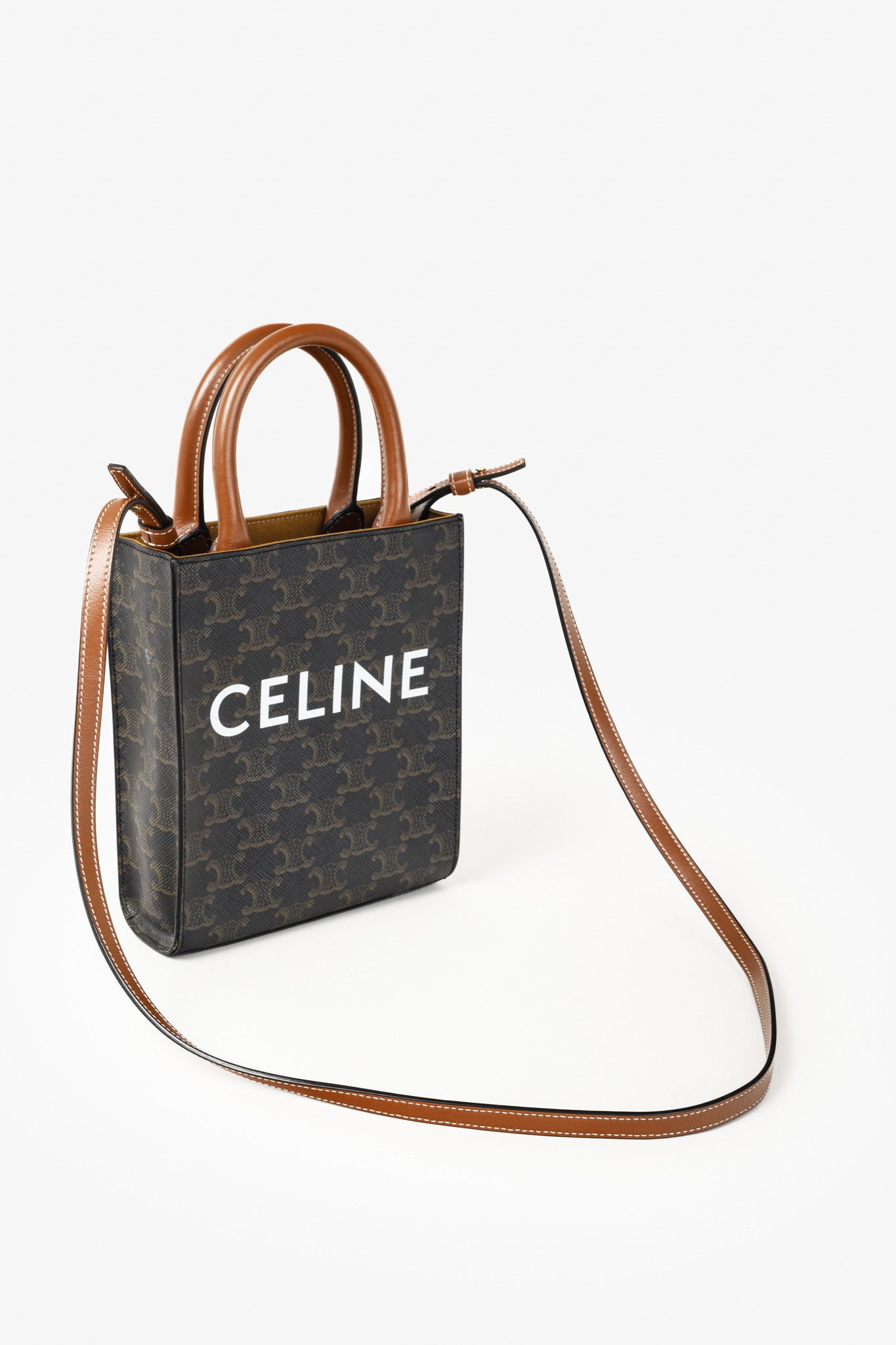 Celine CELINE Vertical Cabas Mini Shoulder Bag Size ONE SIZE - 6 Thumbnail