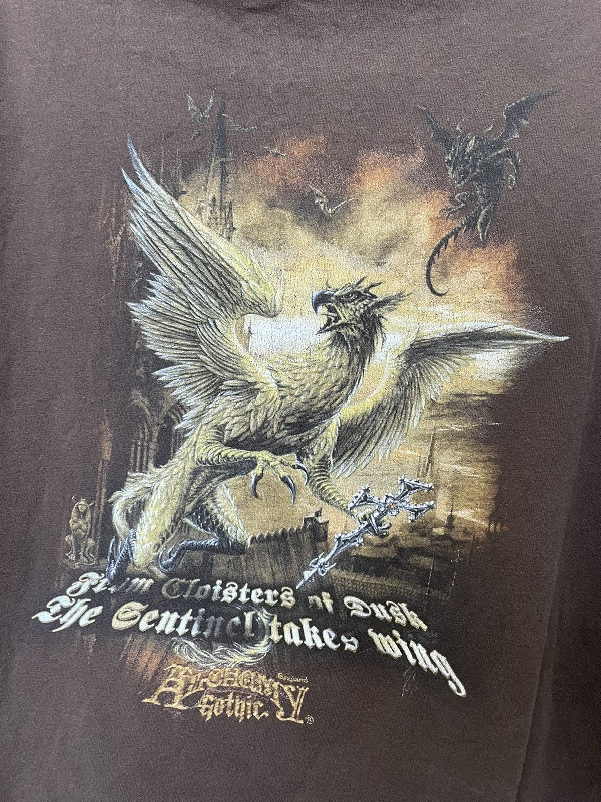 Alchemist Vintage 00s Alchemy Gothic England Dragon Tee Rare T Shirt Size US L / EU 52-54 / 3 - 7 Thumbnail