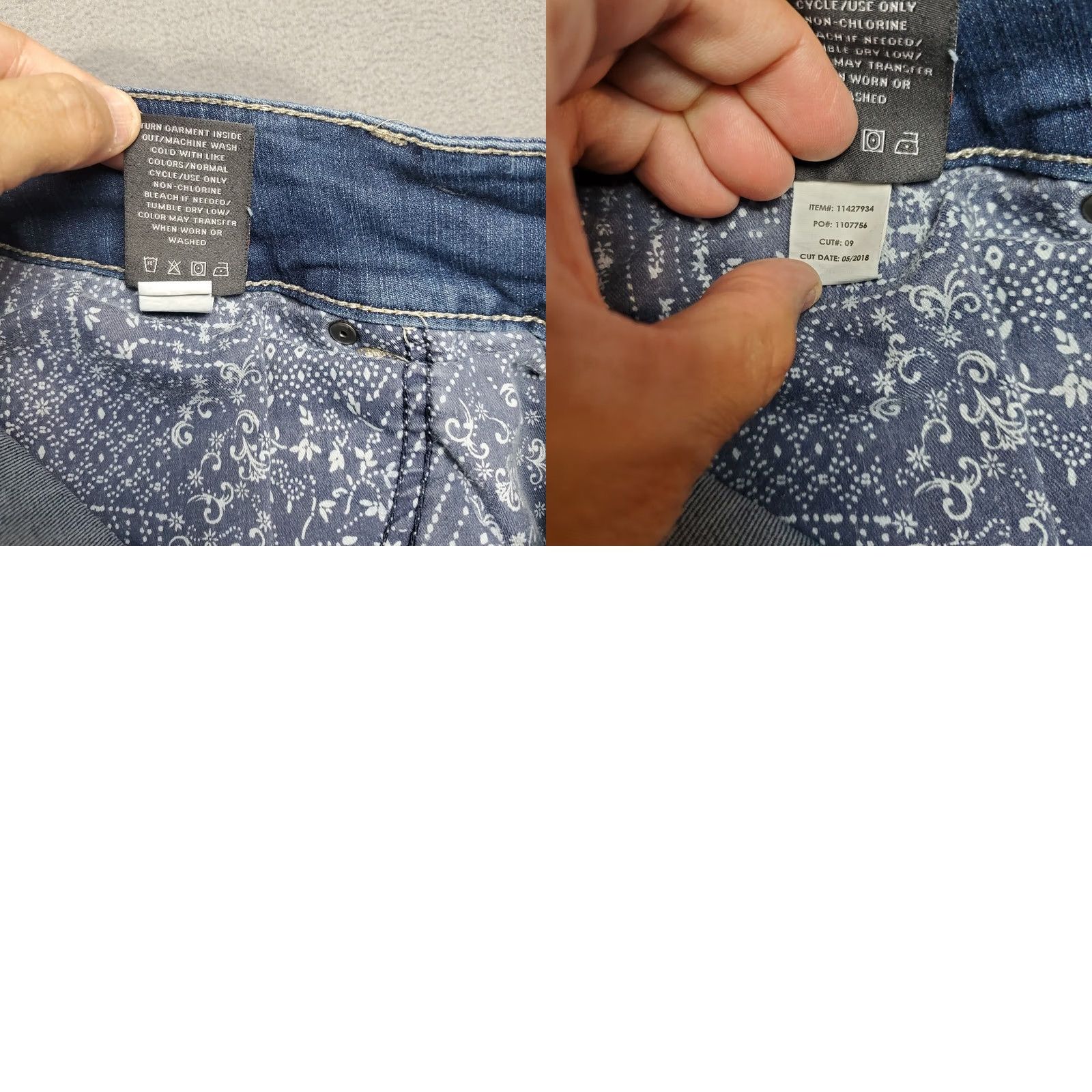 Torrid Torrid Jeans Womens 18 R Blue Jegging 34x27 3 Button Denim Double Zipper Shirt? Size 40" / US 18 - 9 Thumbnail