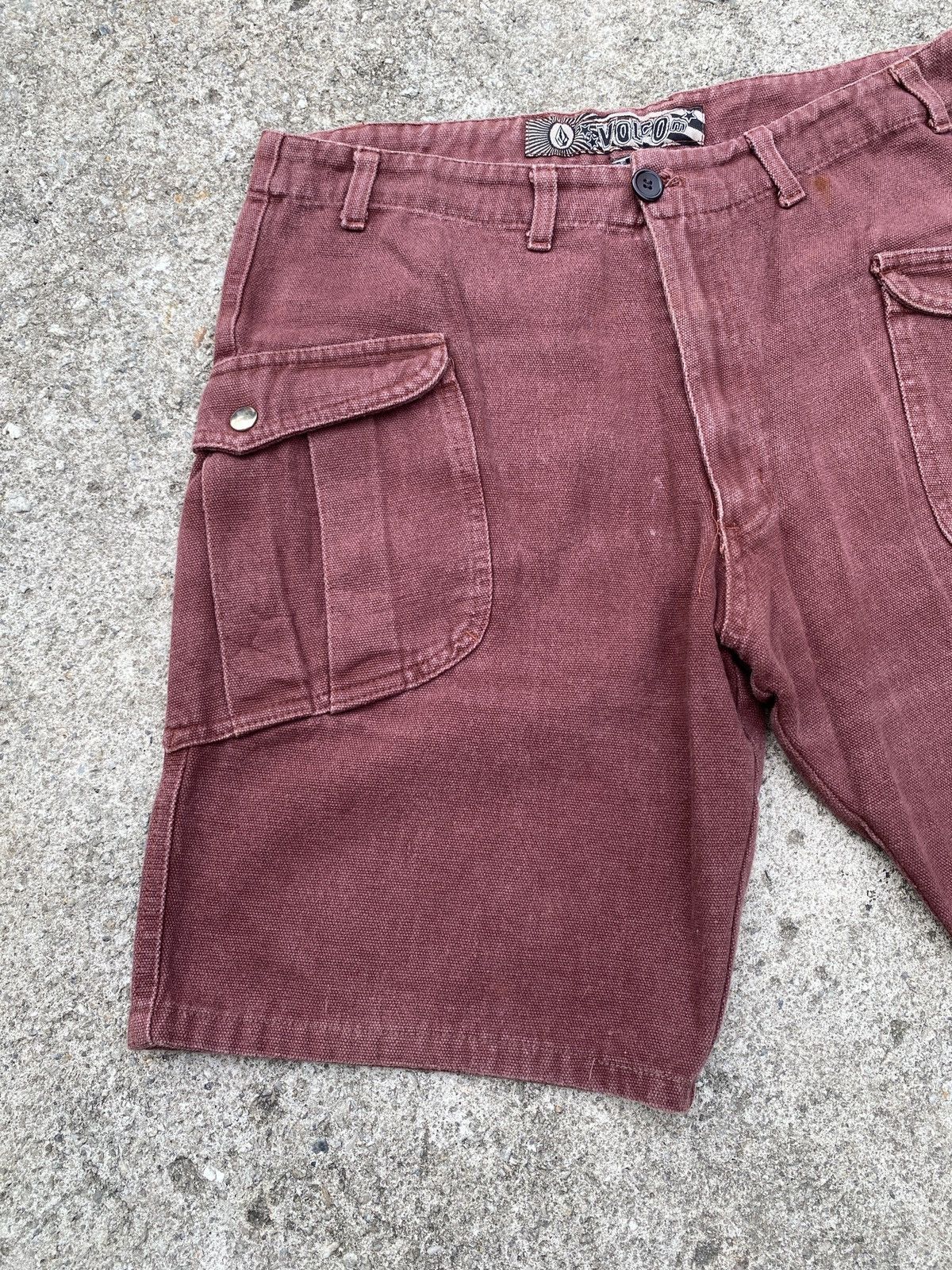 Vintage × Volcom Vintage 90’s Volcom Skateboard Short Pant Size US 32 / EU 48 - 3 Thumbnail