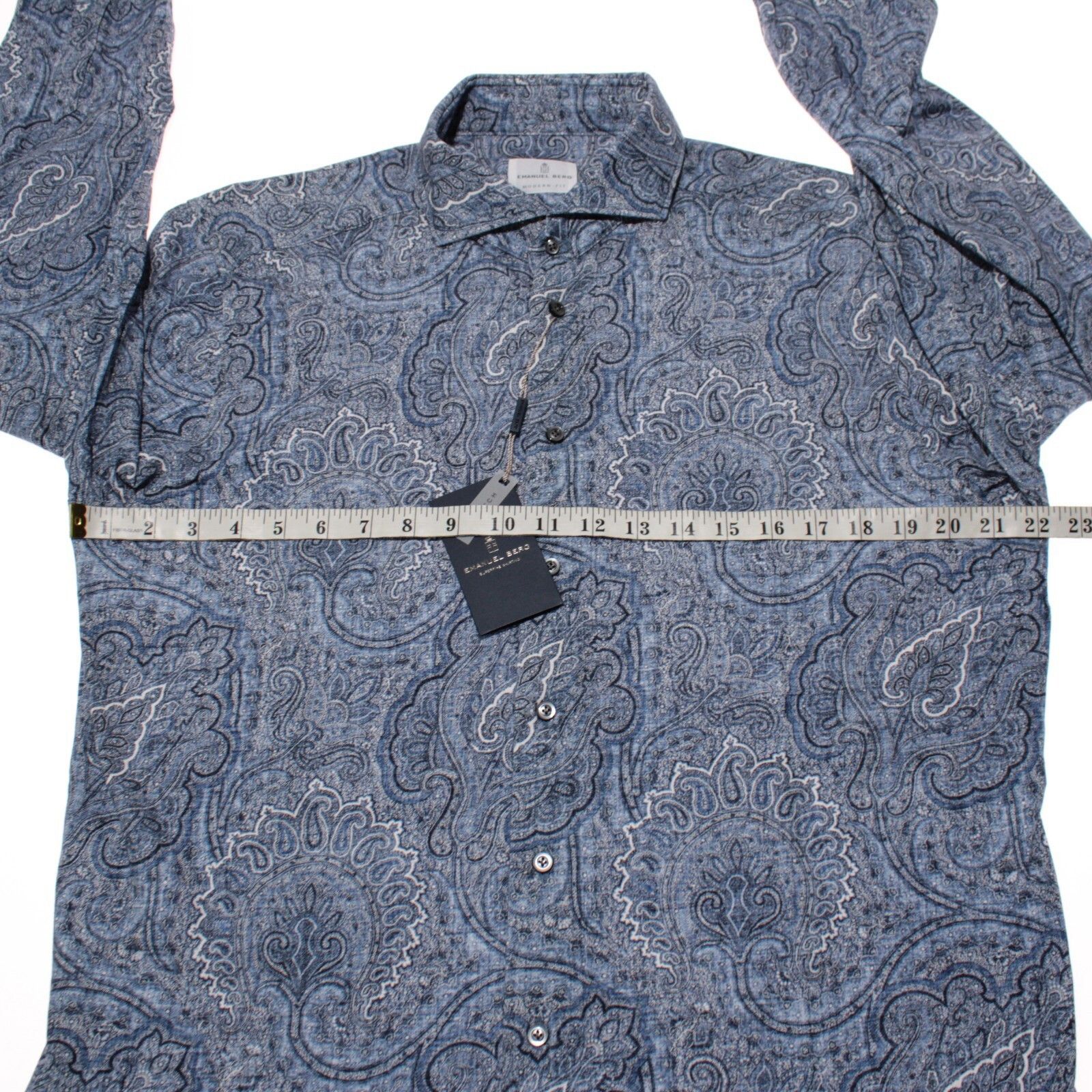Other Emanuel Berg New with tags Shirt Size L US In Blue Size US L / EU 52-54 / 3 - 8 Thumbnail