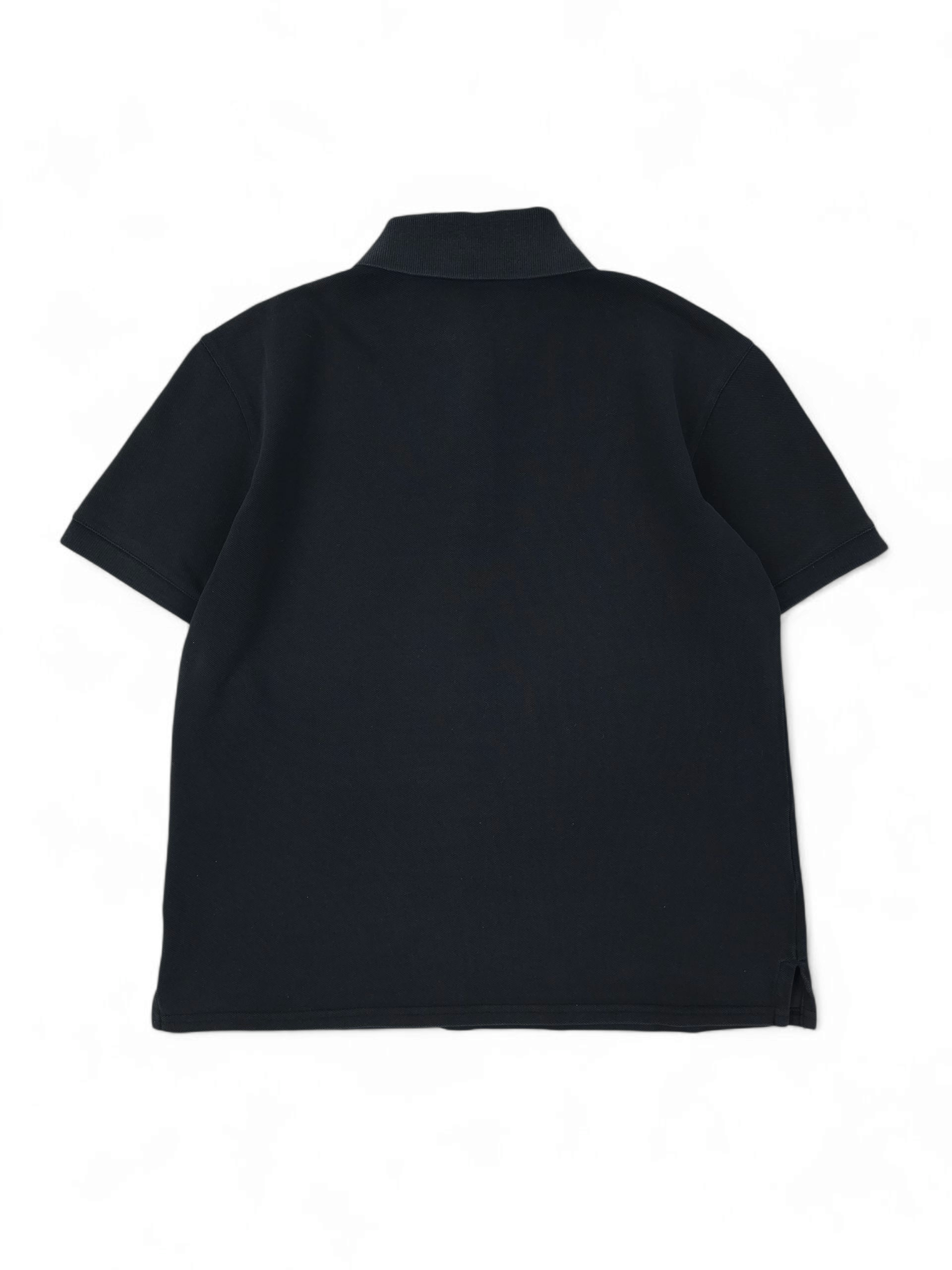 Prada 💎 Vintage Prada Classic Logo Black Polo Shirt Size XS Size M / US 6-8 / IT 42-44 - 4 Thumbnail