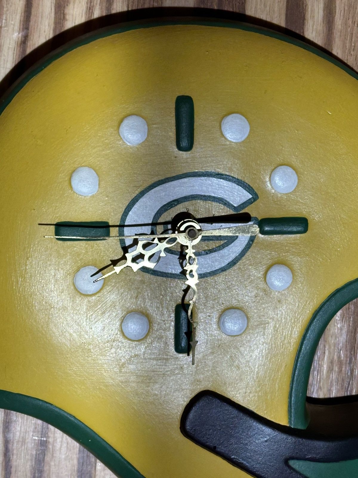 NFL Vintage 1996 GreenBay Packers Ceramic Clock Free XL shirt Size US XL / EU 56 / 4 - 3 Thumbnail