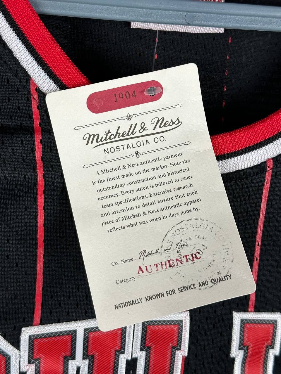 Mitchell & Ness × NBA Authentic Micheal Jordan Jersey Bulls 95-96 Mitchell&ness Size US M / EU 48-50 / 2 - 5 Thumbnail