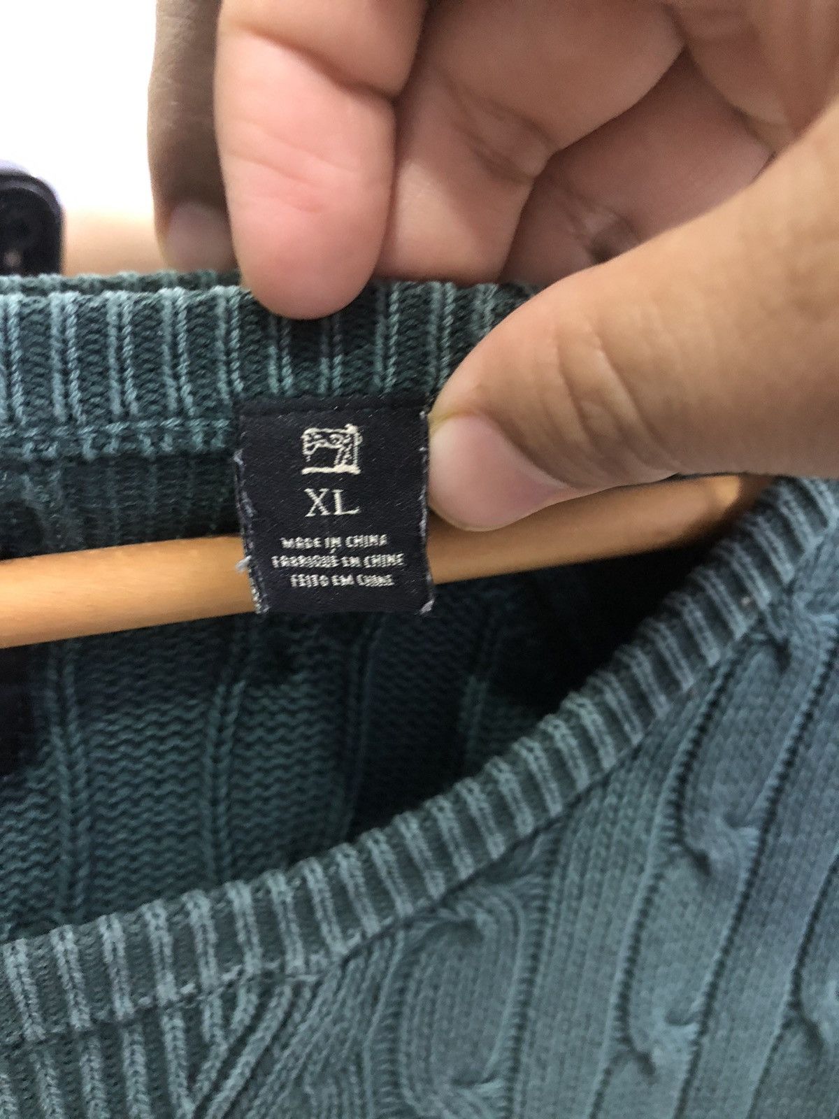 Scotch & Soda Scotch & Soda Classic Cable Knit Sweater Suede Elbows Size US XL / EU 56 / 4 - 5 Thumbnail