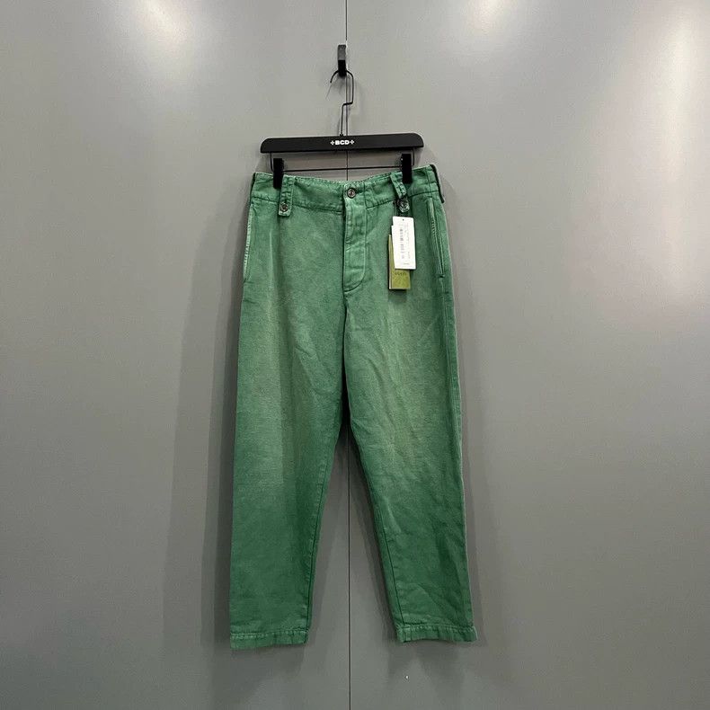 Gucci Gucci Green washed trousers 2502-Nextarrow Size US 30 / EU 46 - 1 Thumbnail
