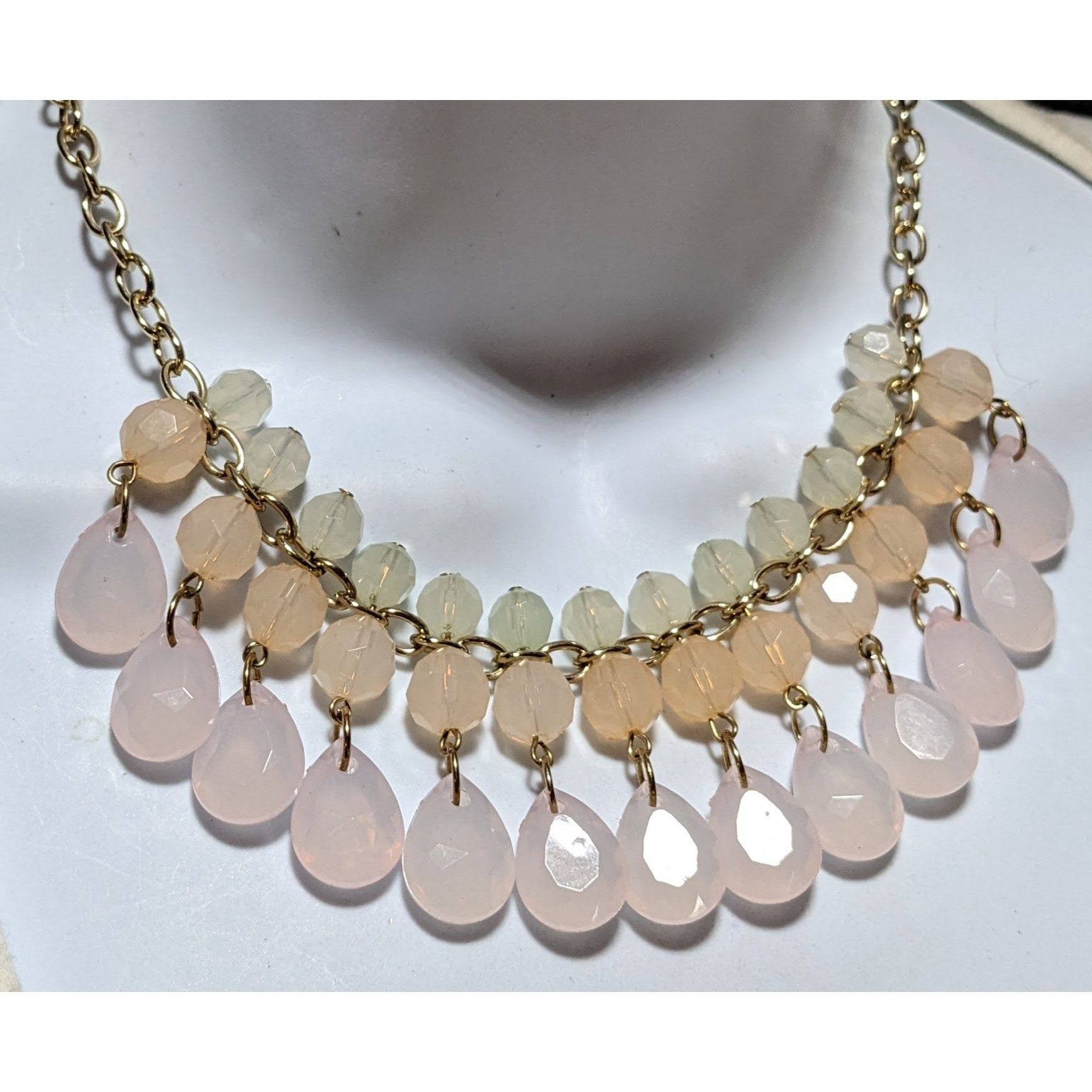 Other Pastel Gem Bib Necklace Size ONE SIZE - 6 Thumbnail