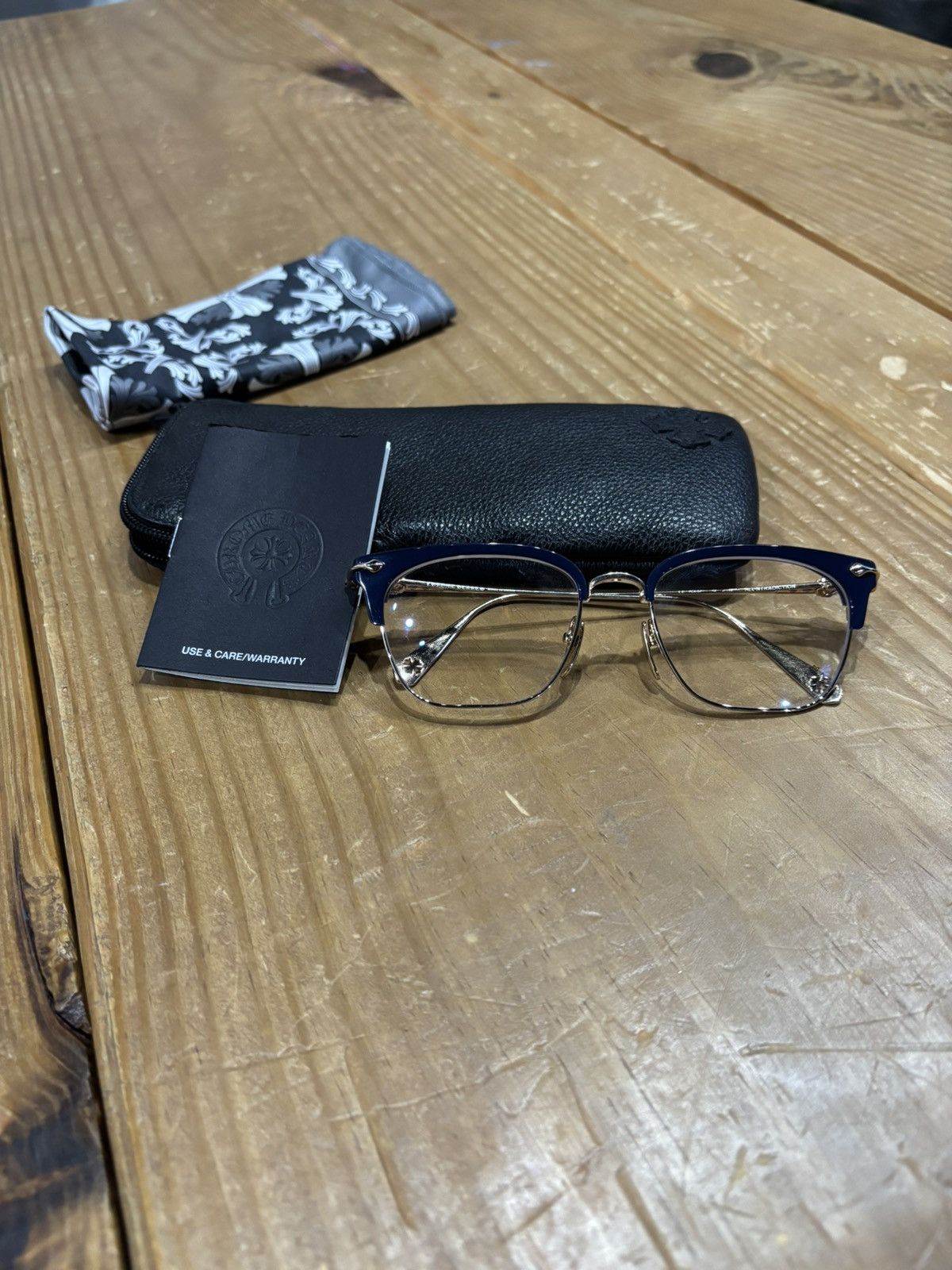 Chrome Hearts Chrome Hearts Glasses SLUNTRADICTION Size ONE SIZE - 6 Thumbnail