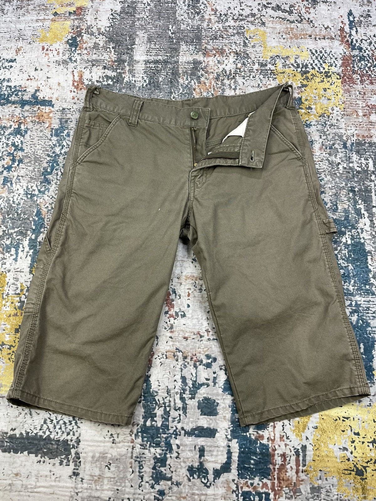 Oshkosh Vintage Oshkosh Classic Carpenter Short Pants Size US 34 / EU 50 - 3 Thumbnail
