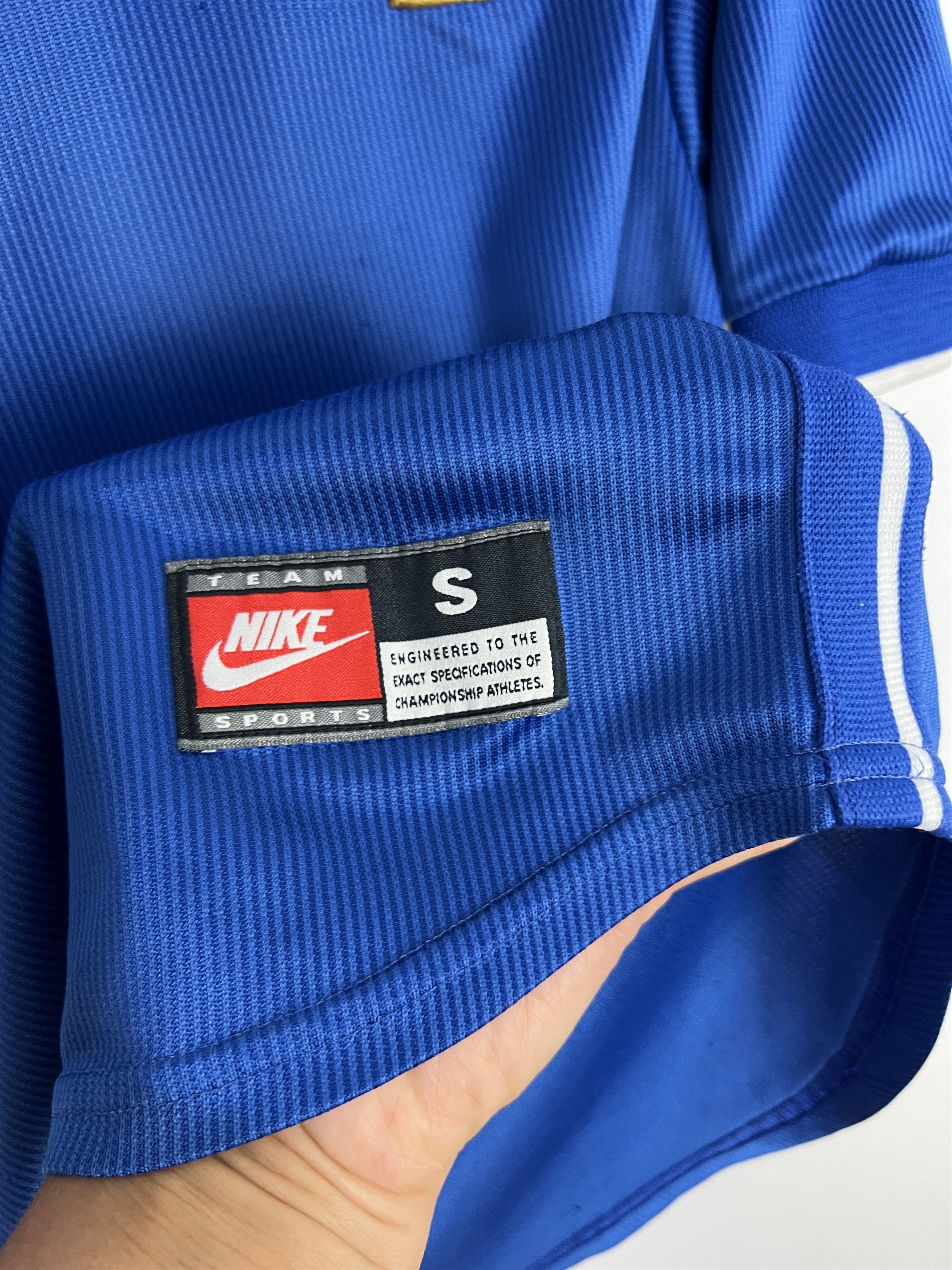 Nike Italy Home football shirt 1994 Soccer Nike Maglia Blue Size US S / EU 44-46 / 1 - 4 Thumbnail
