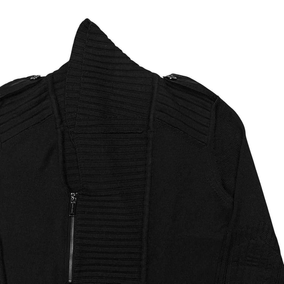 Dirk Bikkembergs Dirk Bikkembergs Military Zip Knit Sweater - AW10 Size US M / EU 48-50 / 2 - 6 Thumbnail