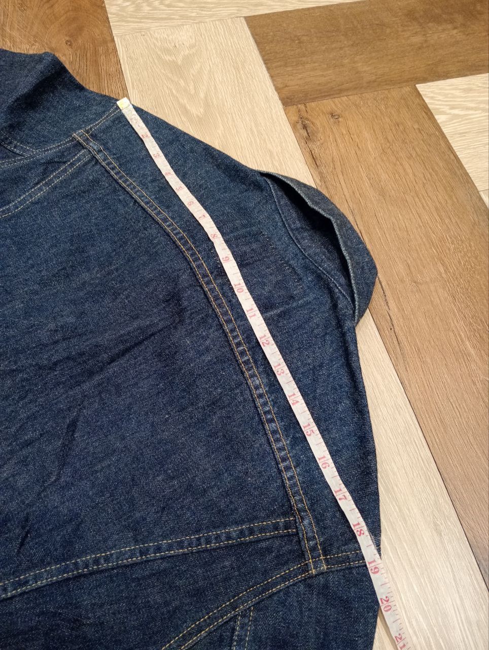 Levi's Vintage Clothing LEVI'S VINTAGE 71557 CAPITAL E BLUE DENIM JACKET - SIZE 40 Size US L / EU 52-54 / 3 - 19 Thumbnail