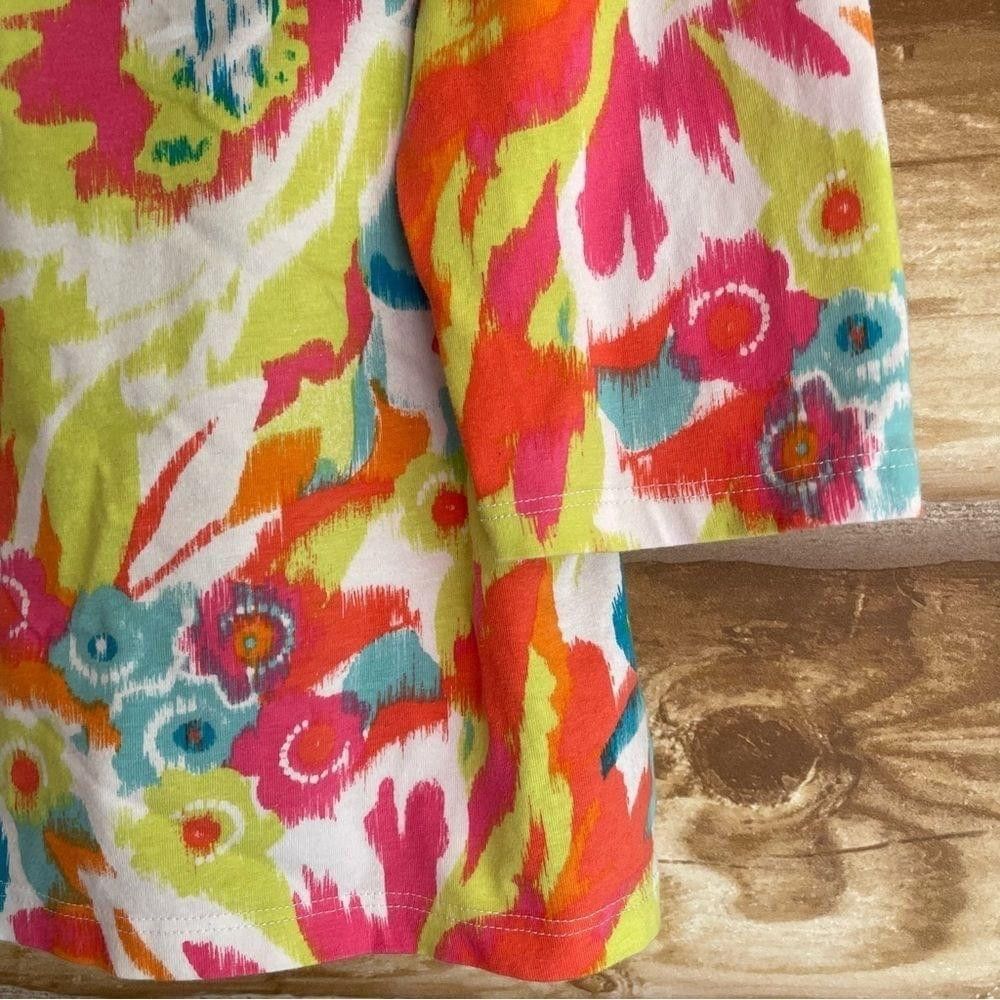 Other Ruby Rd. Favorites embellished abstract floral top medium Size M / US 6-8 / IT 42-44 - 6 Thumbnail