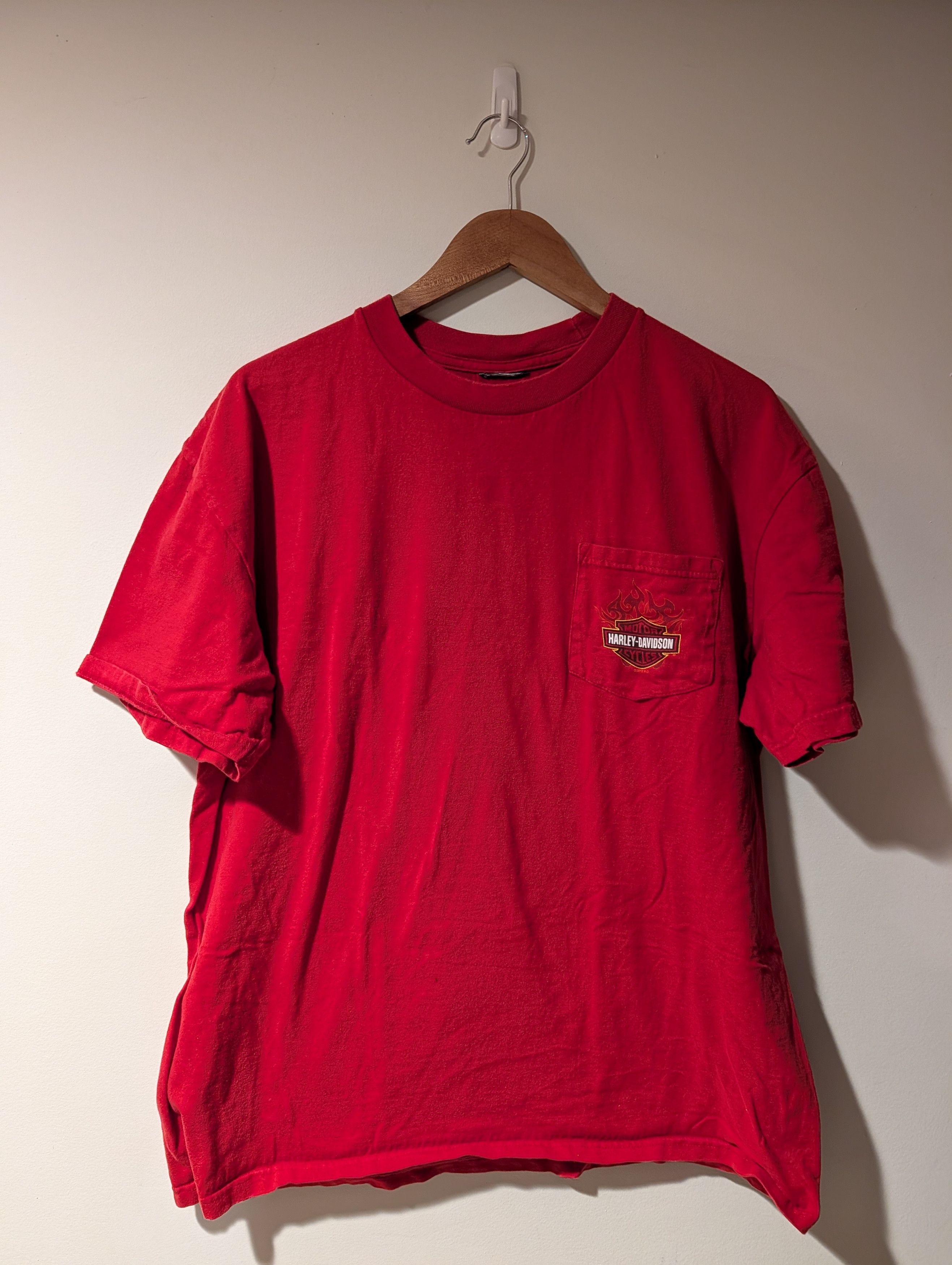 Harley Davidson Vintage 2012 Harley Davidson Motorcycle Las Vegas T-Shirt Size US XL / EU 56 / 4 - 3 Thumbnail