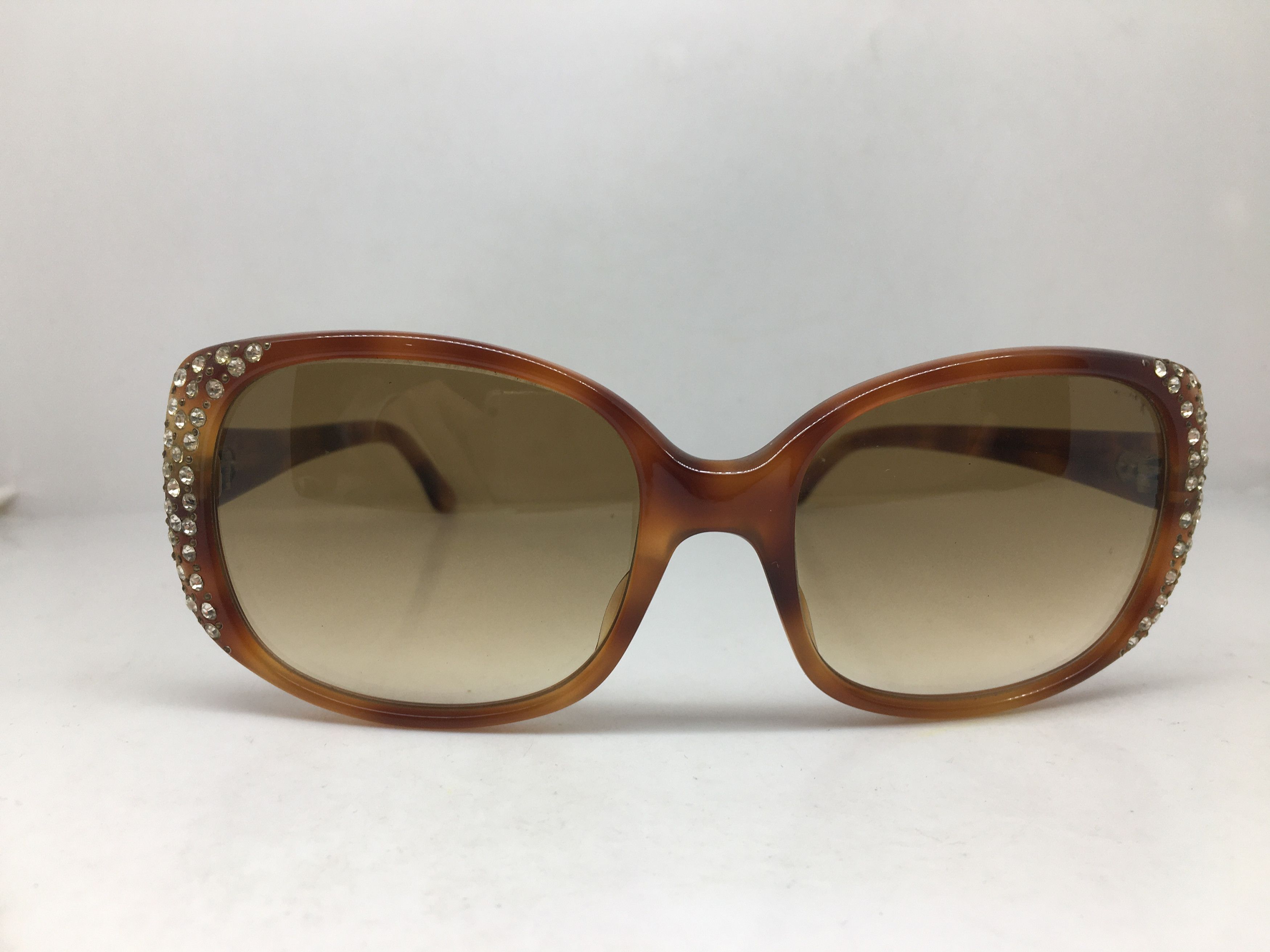 Vintage Tortoise Acetate Cateye Sunglasses Frame