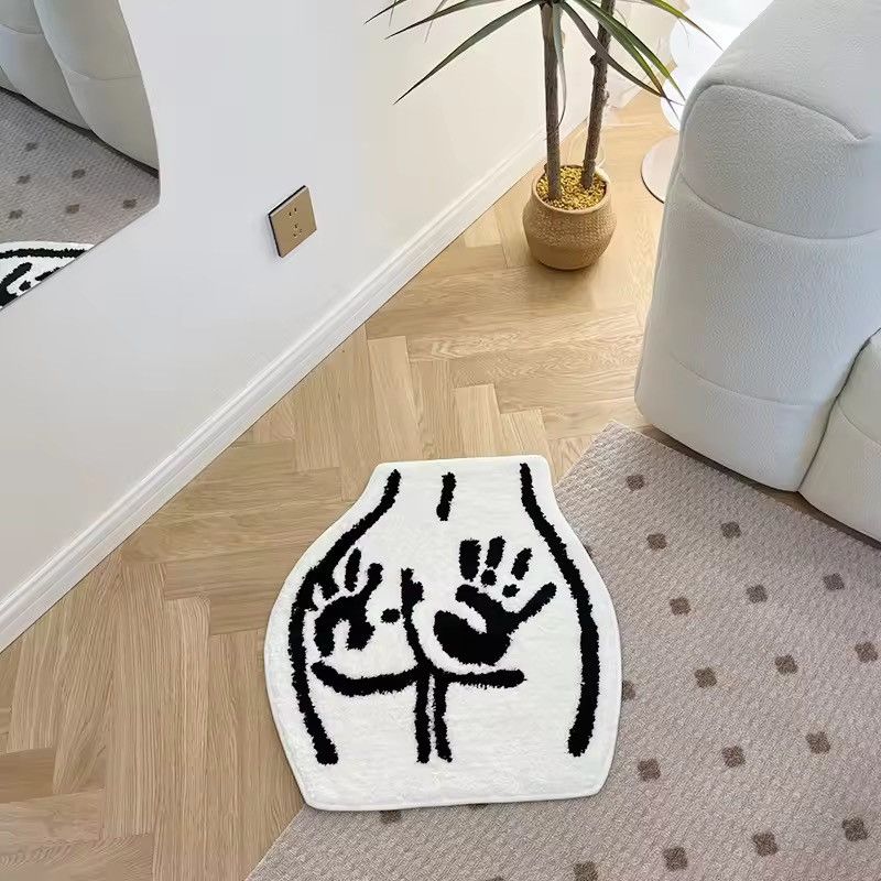 Japanese Brand Home Accent Carpet – 60 x 15 cm Mini Runner Rug – Rare Size ONE SIZE - 7 Thumbnail