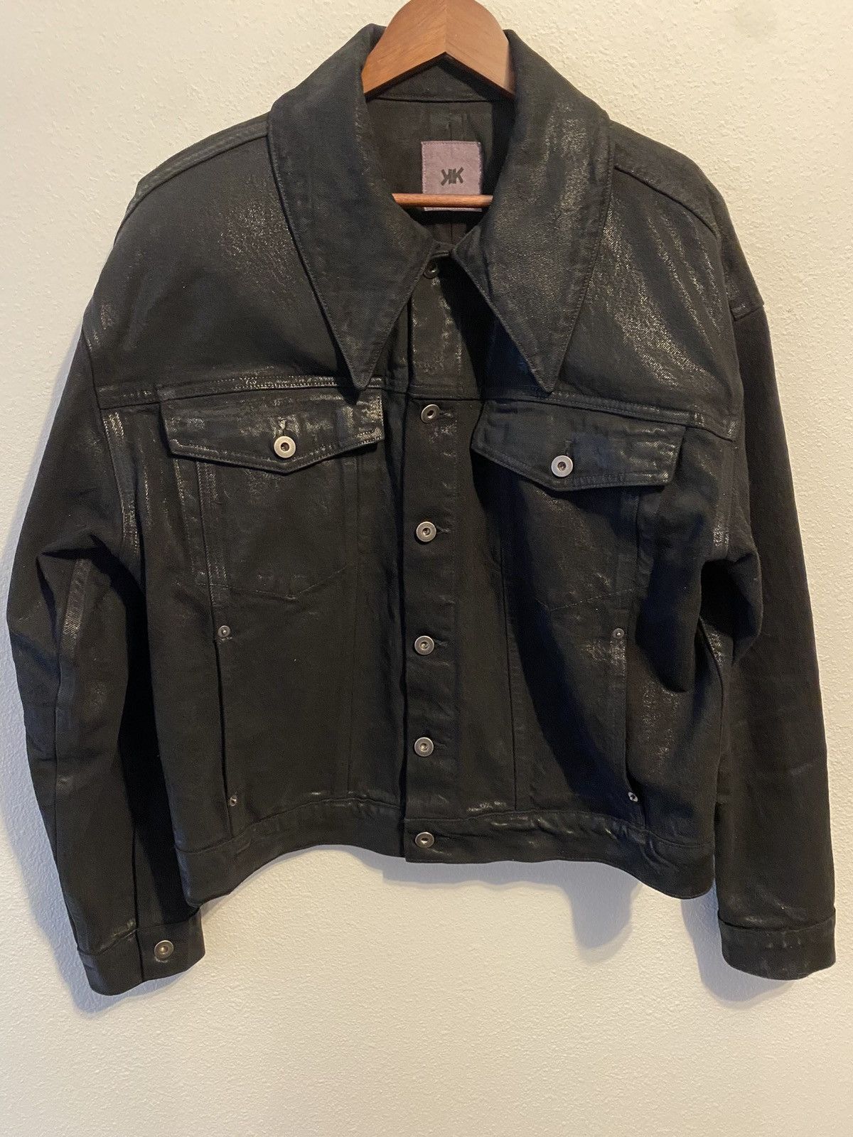 Pre-owned K Two Studios K-two Studios Waxed Denim Jacket