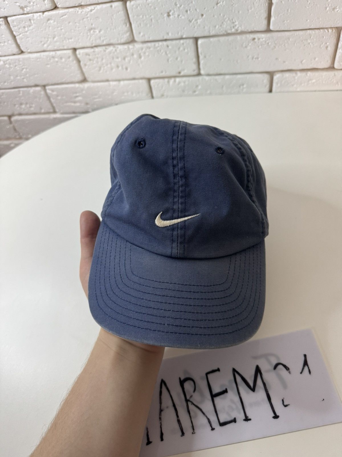 Vintage Nike vintage cap hat Size ONE SIZE - 2 Thumbnail