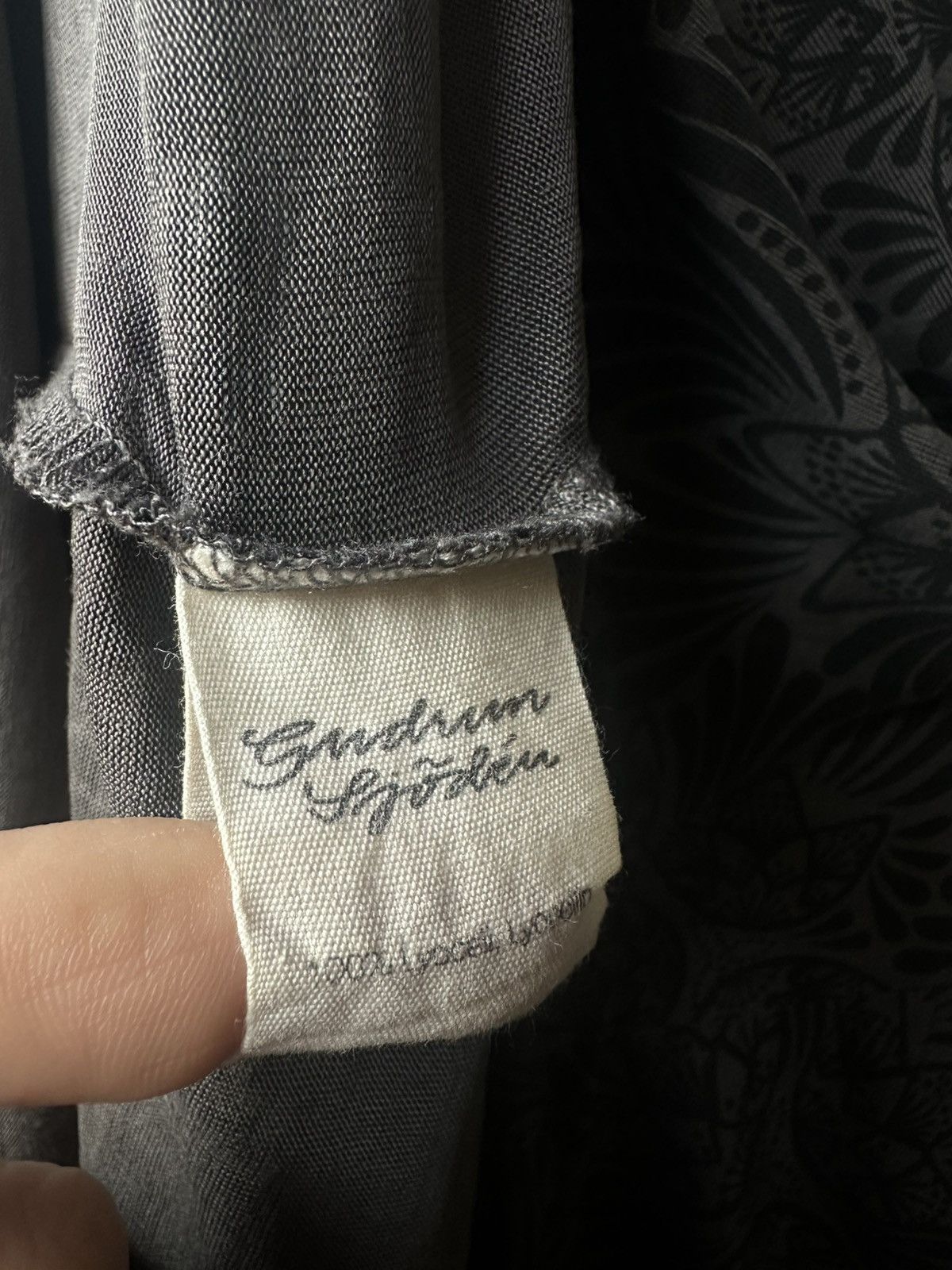 Gudrun Sjoden Gudrun Sjoden Floral Lyocell Longsleeve Size XXL Size XXL / US 16-18 / IT 52-54 - 6 Thumbnail