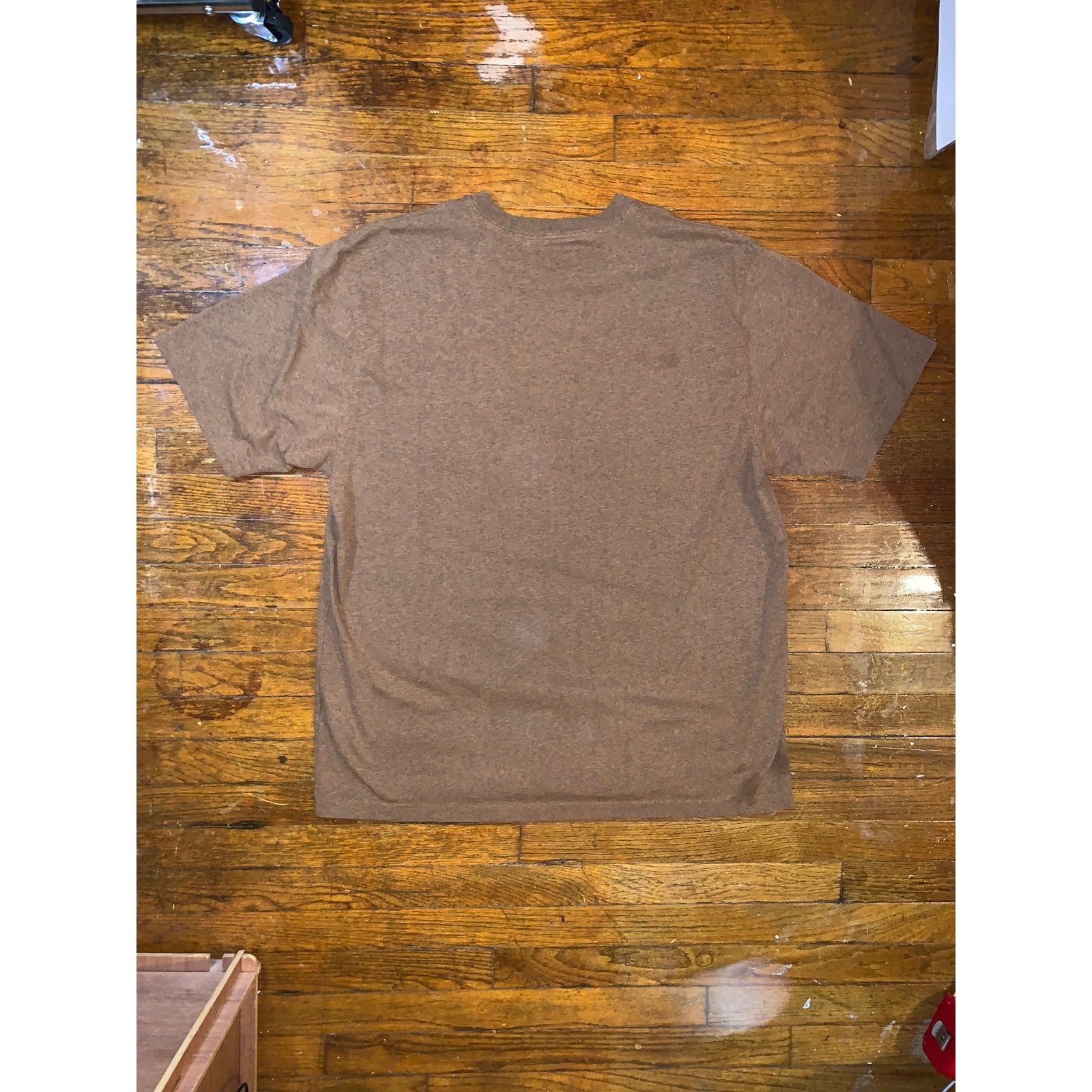 Carhartt Carhartt Pocket T-Shirt Mens XL Brown Loose Fit Workwear Tee Size US XL / EU 56 / 4 - 5 Thumbnail