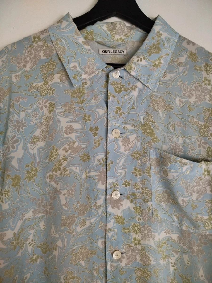 Our Legacy Our Legacy light plants print boxy shirt / Size 52 Size US L / EU 52-54 / 3 - 3 Thumbnail