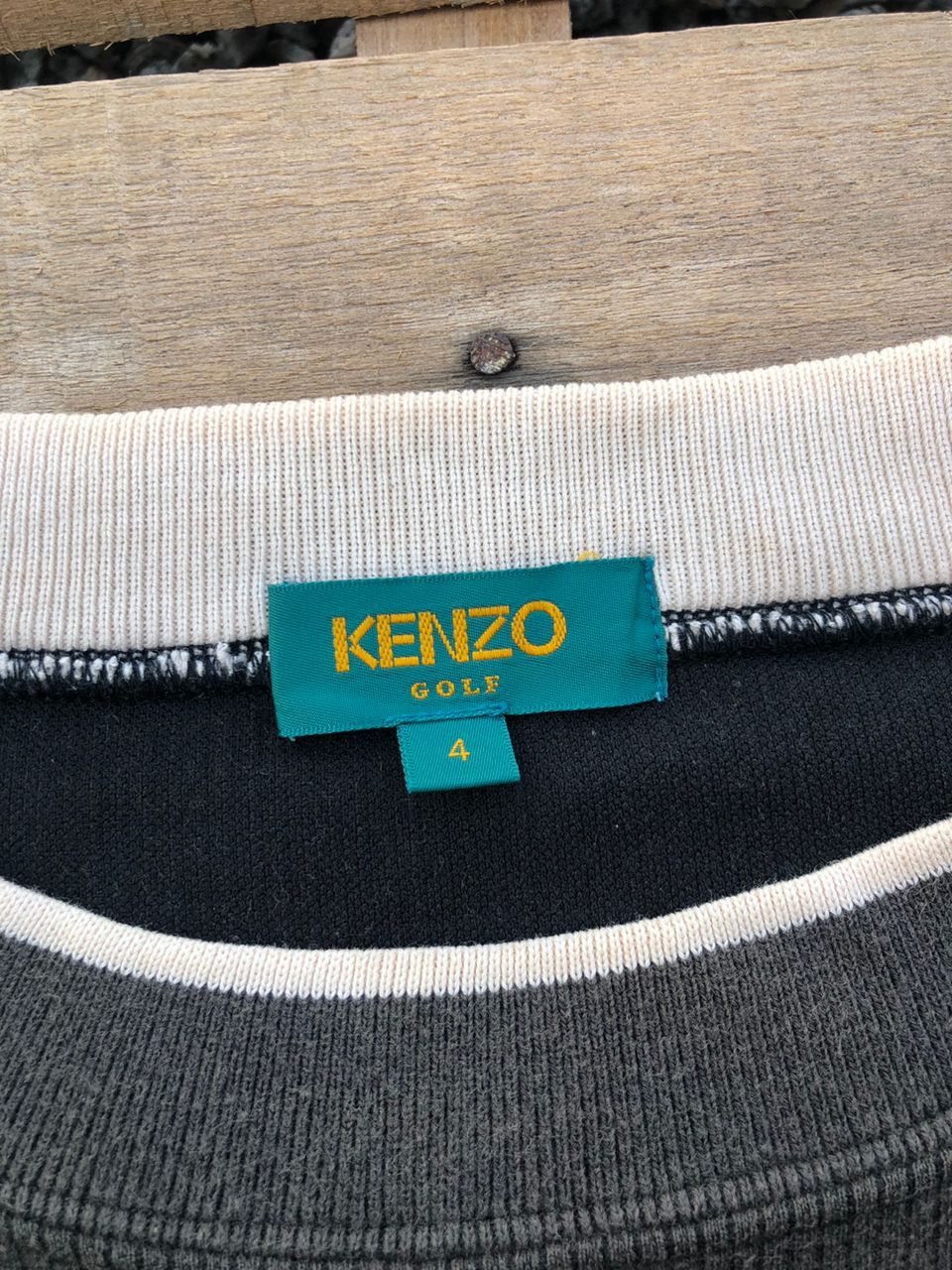 Kenzo Vintage Kenzo Golf Embroidery Sweatshirt Size US L / EU 52-54 / 3 - 3 Thumbnail