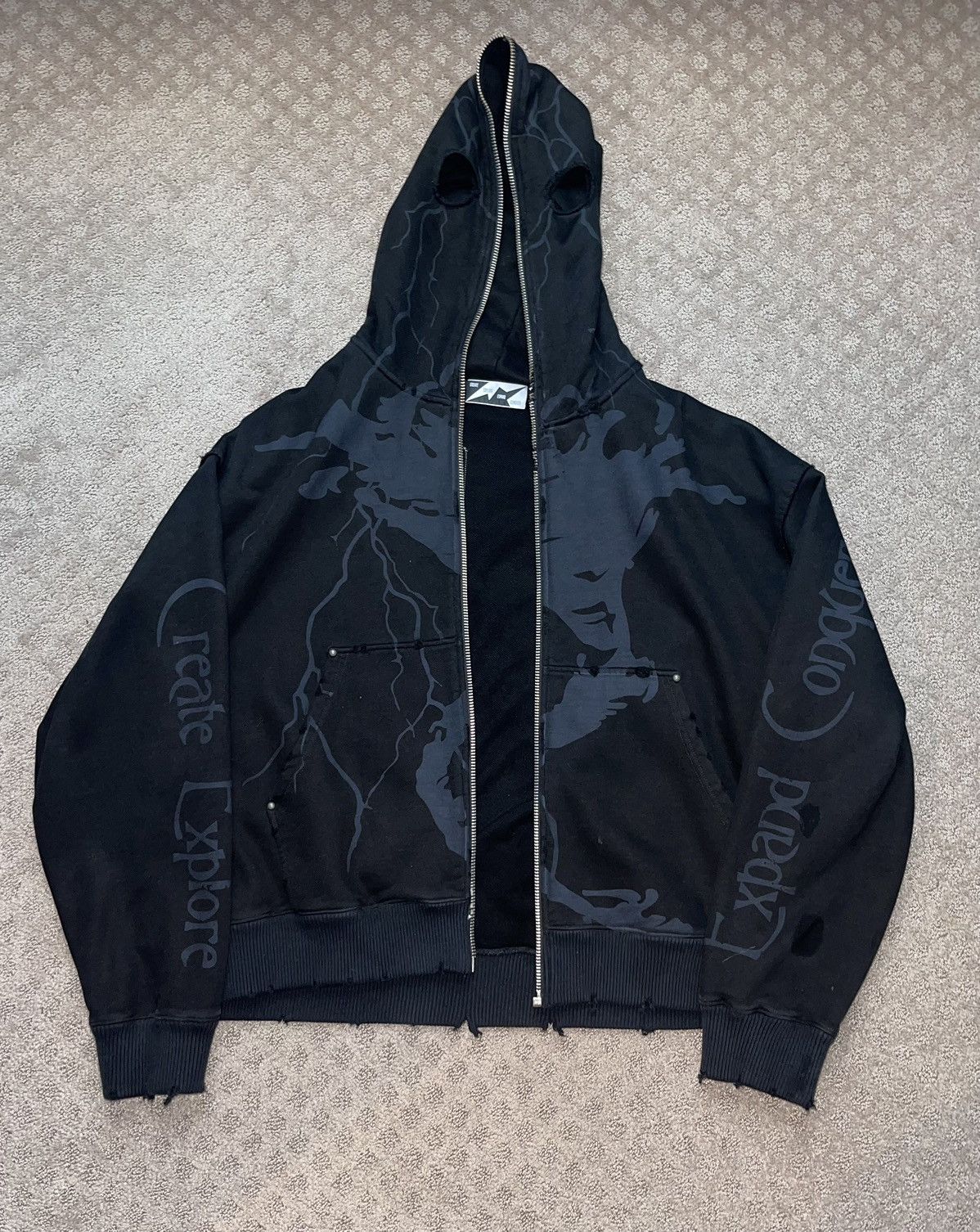 Underground Create Explore Expand Conquer Hoodie | Grailed