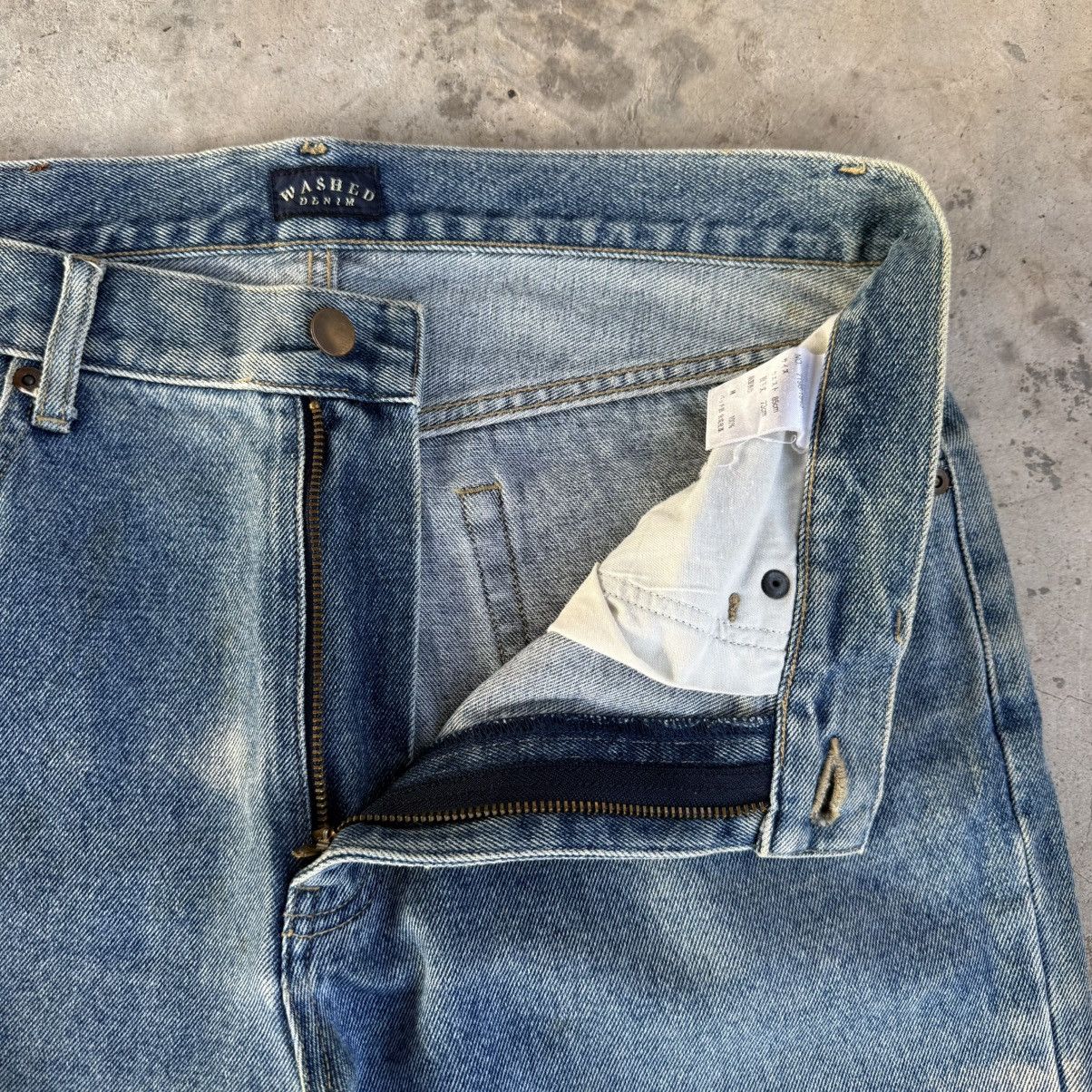 Japanese Brand W34 Vintage Washed Denim Faded Jean Pants Size US 34 / EU 50 - 8 Thumbnail