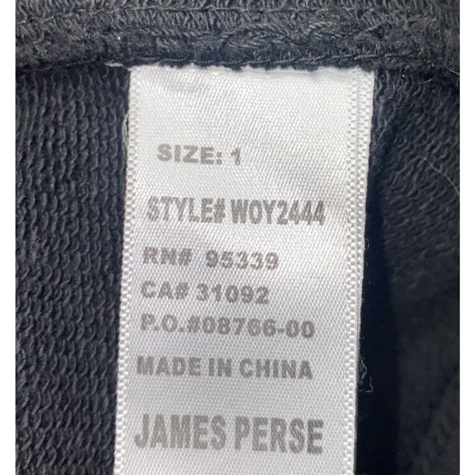 James Perse VINTAGE? No — James Perse Wrap Jacket Belted Cotton Blend Pocket Women Size 1 WOY2444 Jacket Women Size 1 Black James Perse Surplus Wrap Jacket 90s? Size XS / US 0-2 / IT 36-38 - 7 Thumbnail