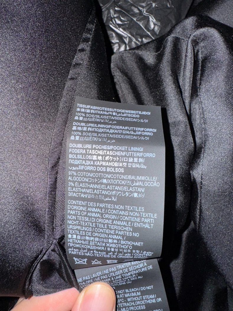 Saint Laurent Paris Saint Laurent Paris Silk double-breasted smoking blazer Size XS / US 0-2 / IT 36-38 - 6 Thumbnail