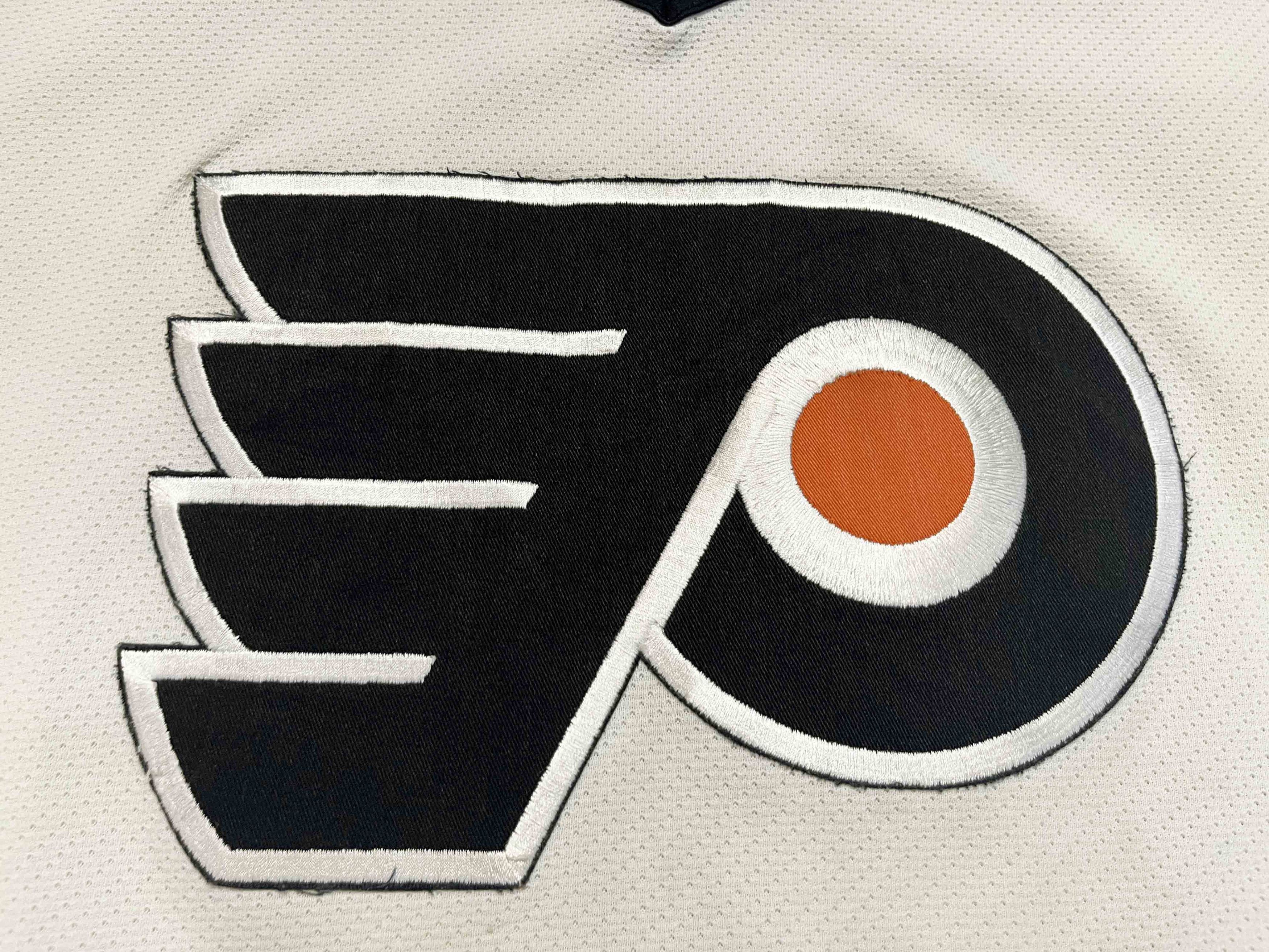 Ccm CCM Philadelphia Flyers LeCLAIR #10 NHL Hockey Jersey Size US L / EU 52-54 / 3 - 2 Thumbnail