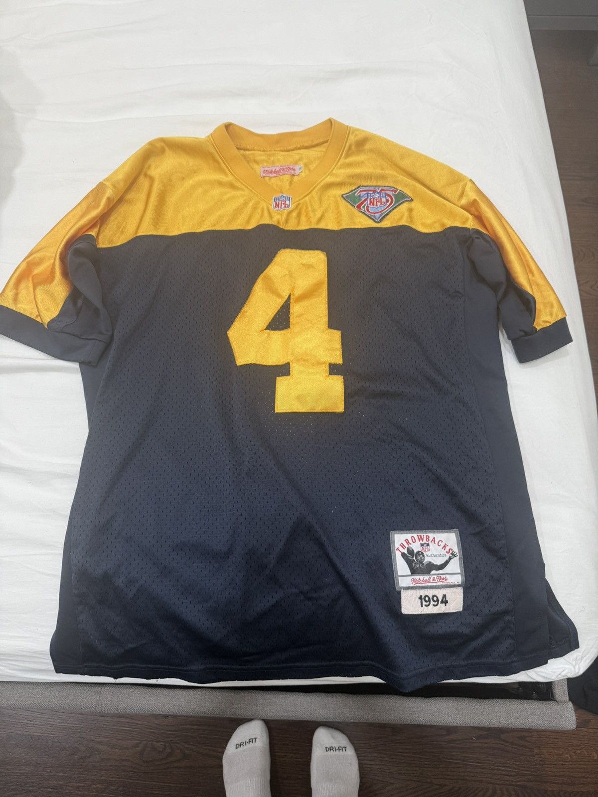 NFL Vintage 1994 Brett Favre Packers Jersey Size US L / EU 52-54 / 3 - 1 Thumbnail
