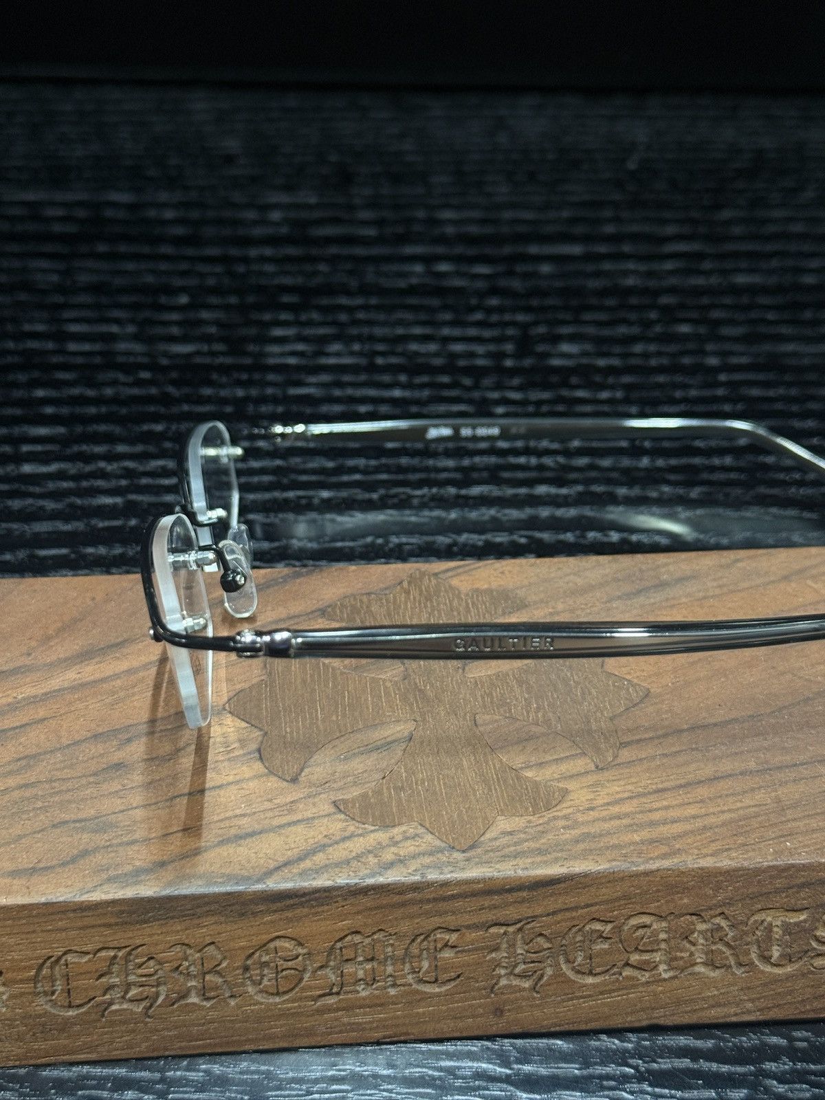 Jean Paul Gaultier Jean Paul Gaultier Rimless Frame Silver 90s Japan Archive Size ONE SIZE - 4 Thumbnail