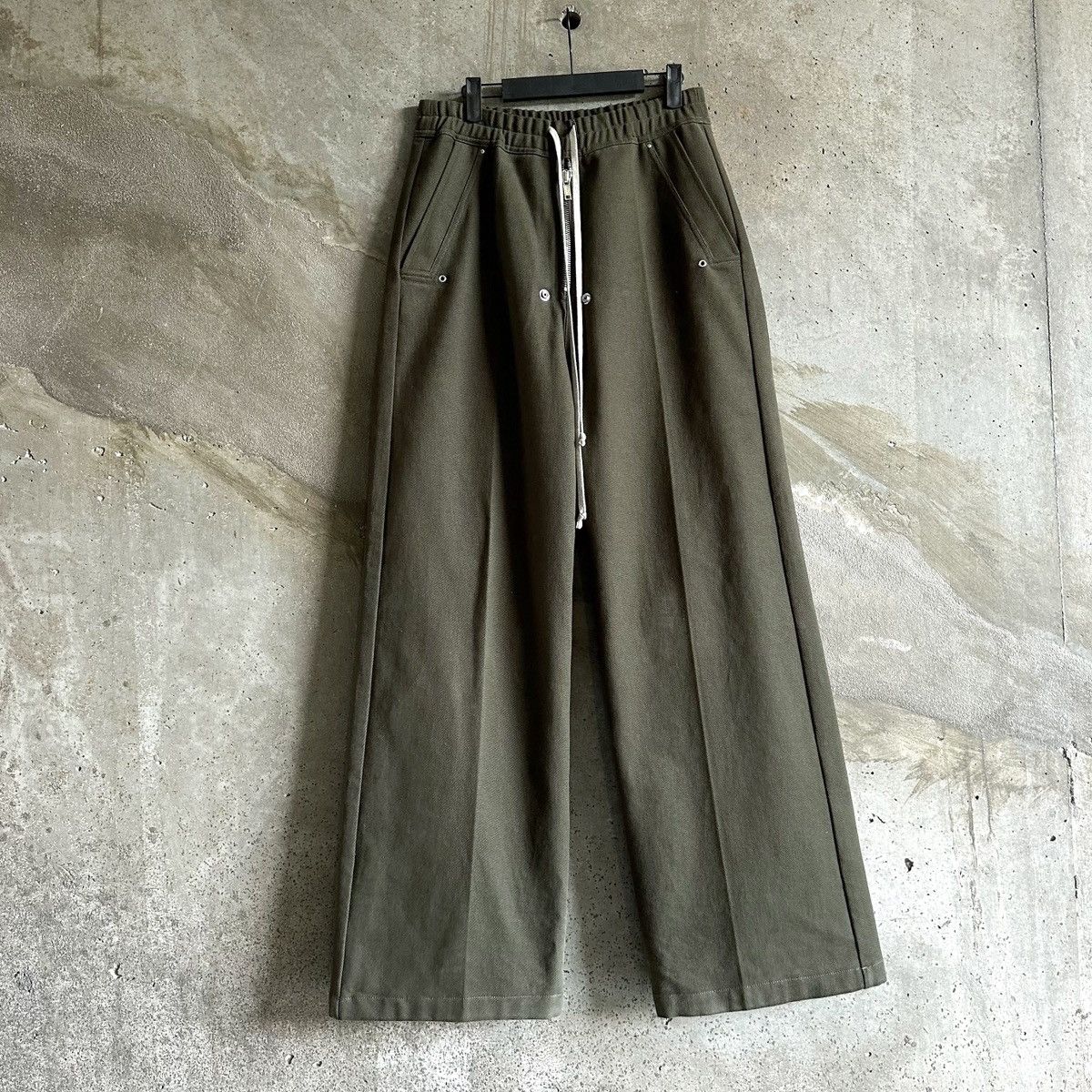 Rick Owens FW22 “STROBE” GETH BELA Wide Leg Trousers Size US 32 / EU 48 - 1 Thumbnail
