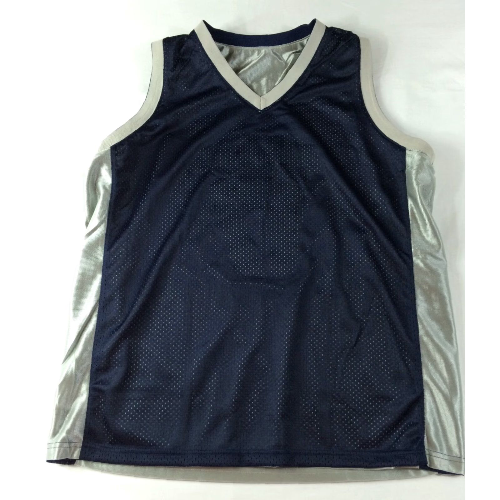 Vintage Dallas Women's Basketball Practice Jersey Sz L - Alleson Athletic - Reversible Tank Shirt Gray Sportswear Womens L Size L / US 10 / IT 46 - 4 Thumbnail