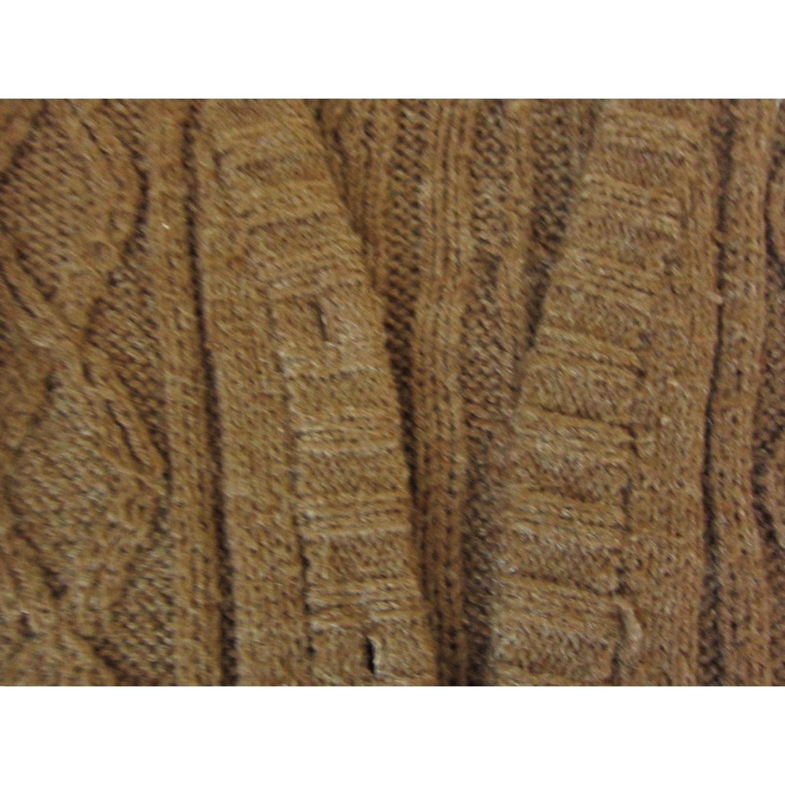 Jantzen VINTAGE Jantzen Cardigan Womens Large Brown Cable Knit Sweater 70s Size L / US 10 / IT 46 - 2 Thumbnail
