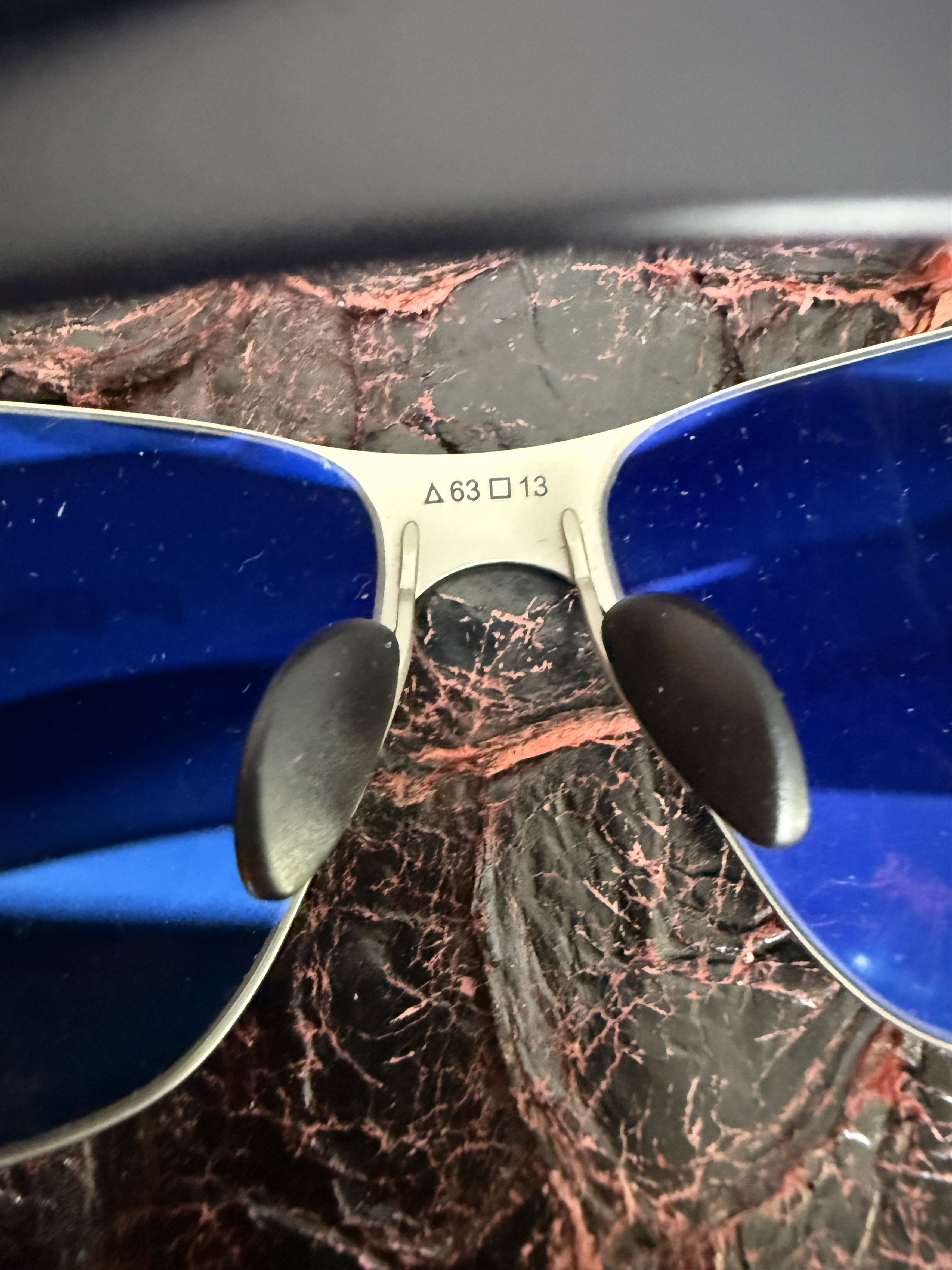 Porsche Design Porsche Design P8573 A Palladium Blue Sunglasses Size ONE SIZE - 7 Thumbnail
