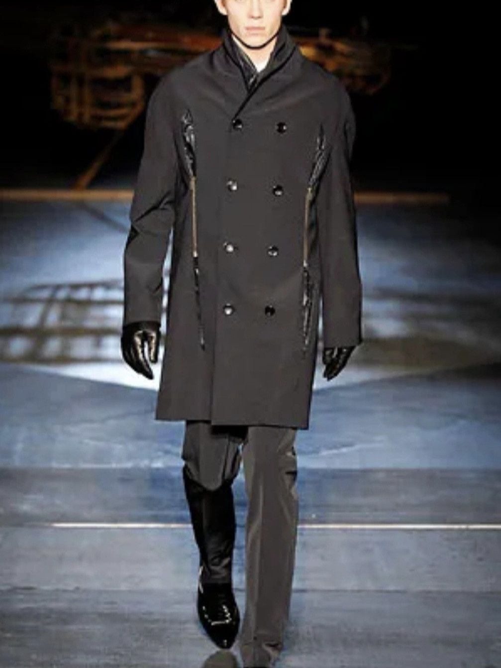Raf Simons Raf Simons FW2007 runway zipper panelled jacket Size US L / EU 52-54 / 3 - 2 Thumbnail