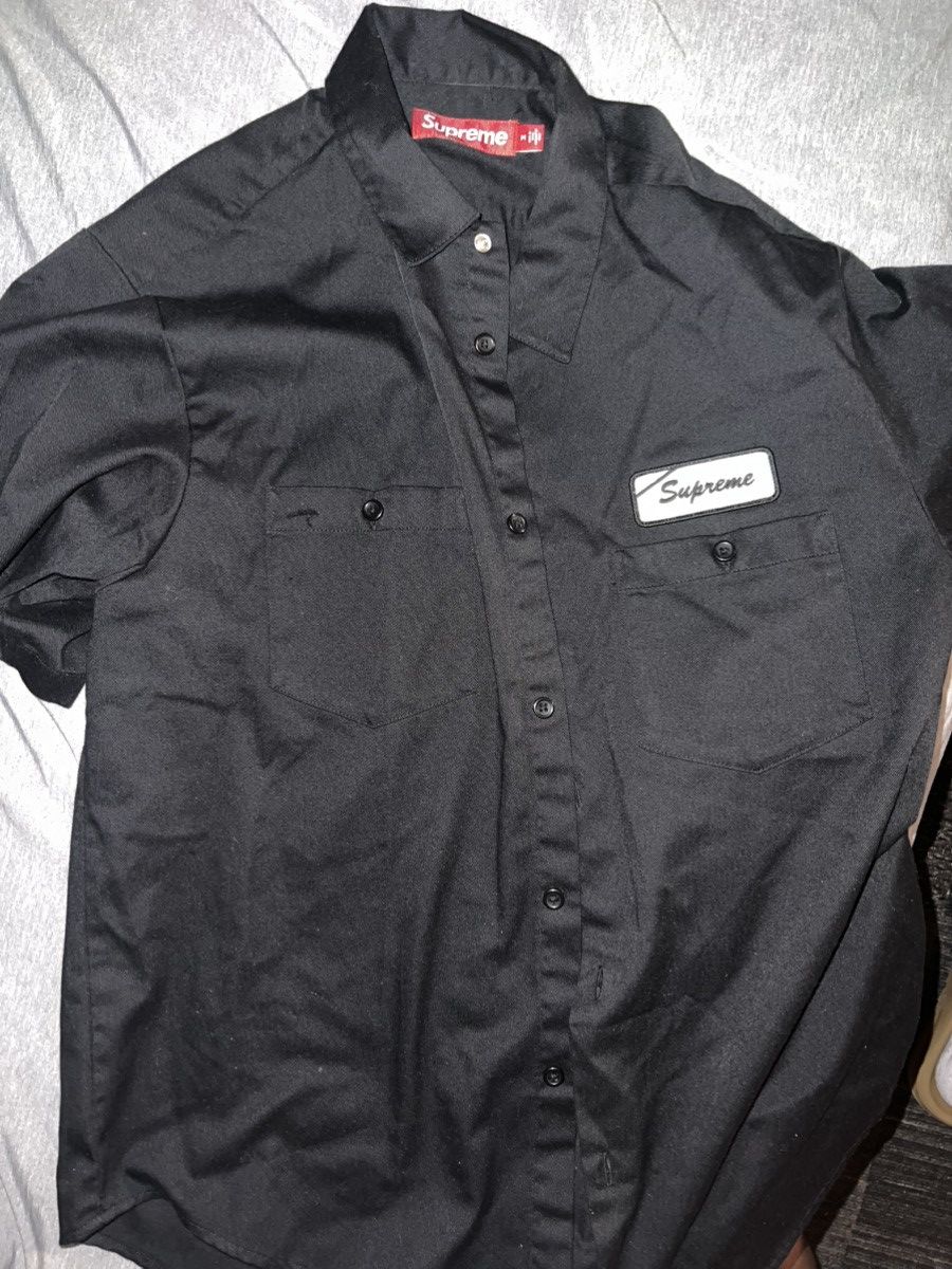 Supreme Supreme Bitch S/S Work Shirt Size US M / EU 48-50 / 2 - 2 Thumbnail