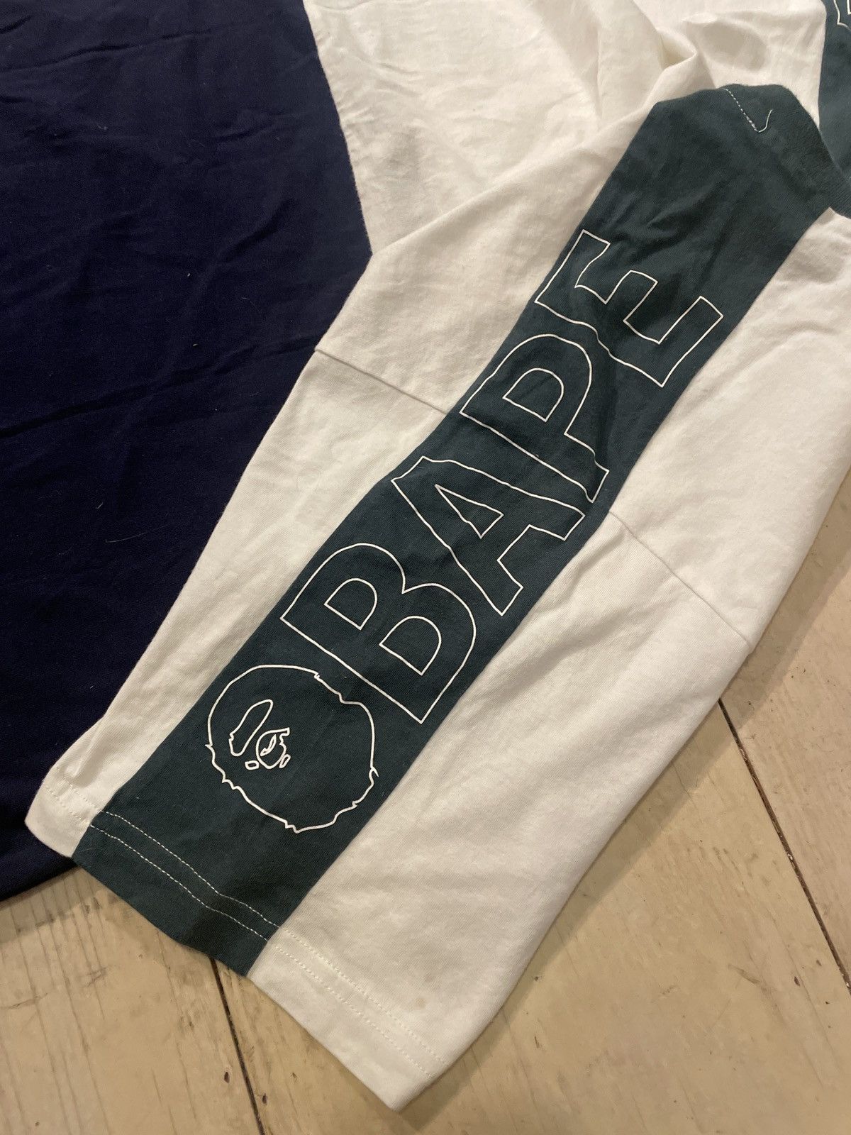 Bape Color Block Tee Size US M / EU 48-50 / 2 - 3 Thumbnail