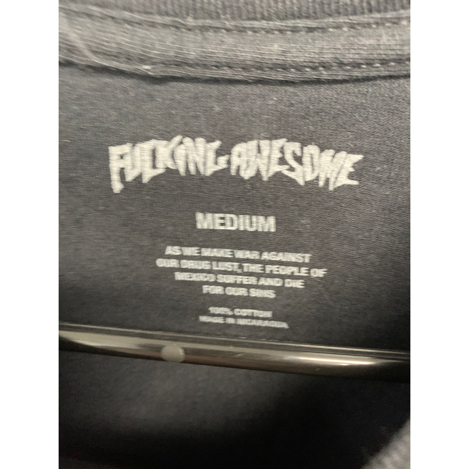 Fucking Awesome F*cking Awesome Black Graphic Tee Size Medium NEW SHIPS NOW Size US M / EU 48-50 / 2 - 2 Thumbnail
