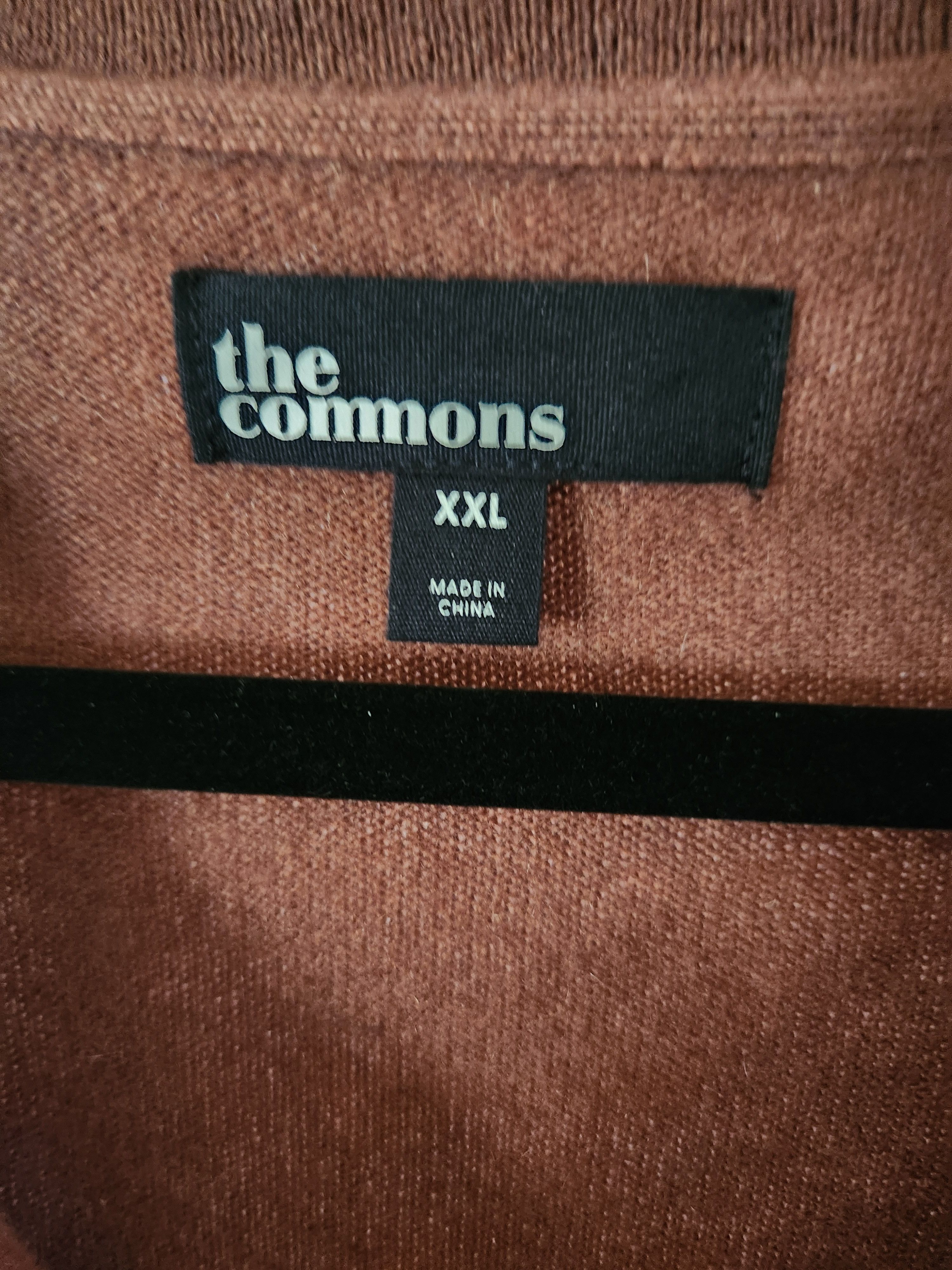 Other NWOT The Commons Cashmere V-Neck Collared Brown Pullover Size US XXL / EU 58 / 5 - 3 Thumbnail