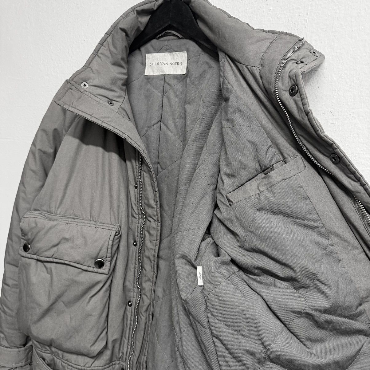 Dries Van Noten DRIES VAN NOTEN Vasco Padded Cargo Belted Jacket Size US L / EU 52-54 / 3 - 7 Thumbnail