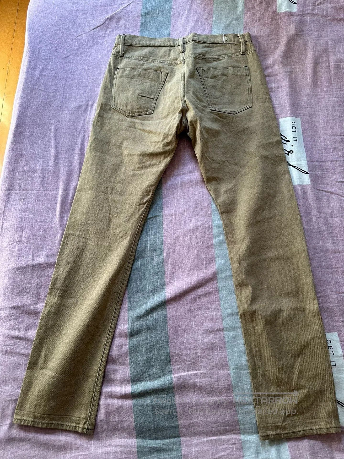 MATiAS Matias Khaki Military Casual Pants. Size US 33 - 2 Thumbnail