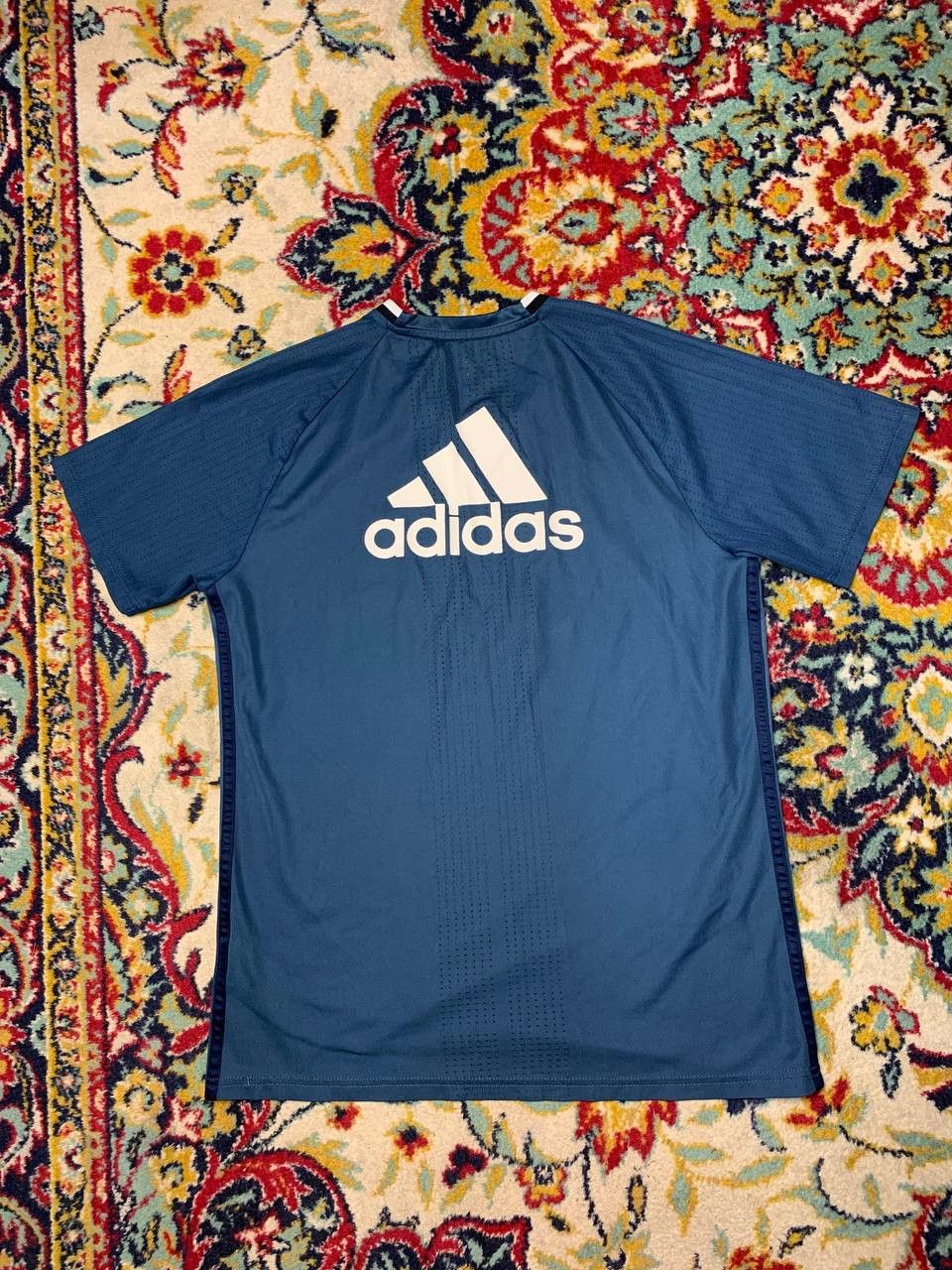 Adidas MANCHESTER UNITED 2016 2017 TRAINING SHIRT SOCCER JERSEY Size US M / EU 48-50 / 2 - 3 Thumbnail