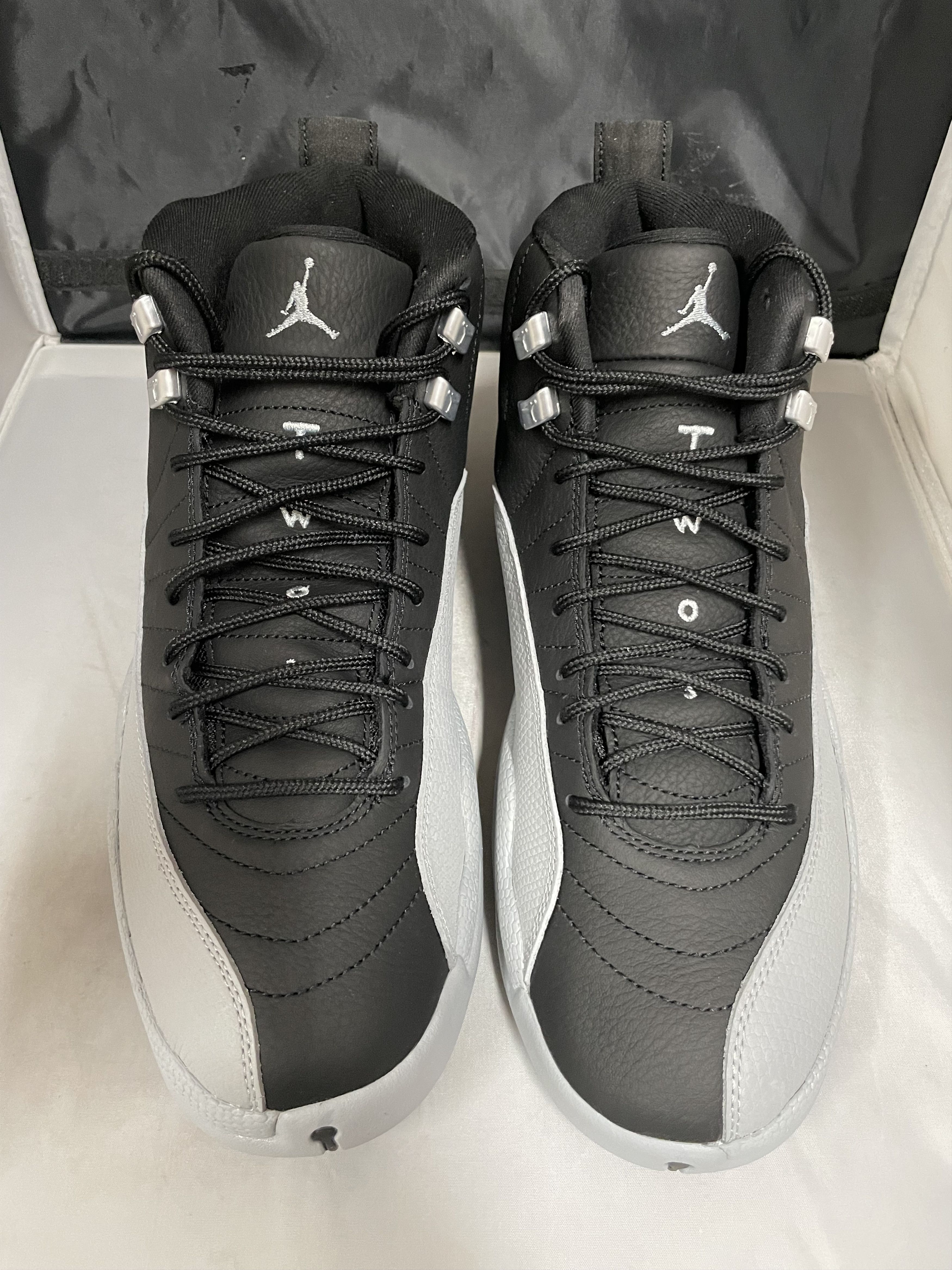 Jordan Brand Air Jordan 12 Retro 'Black/Wolf Grey-White' CT8013 010 Size US 8.5 / EU 41-42 - 3 Thumbnail